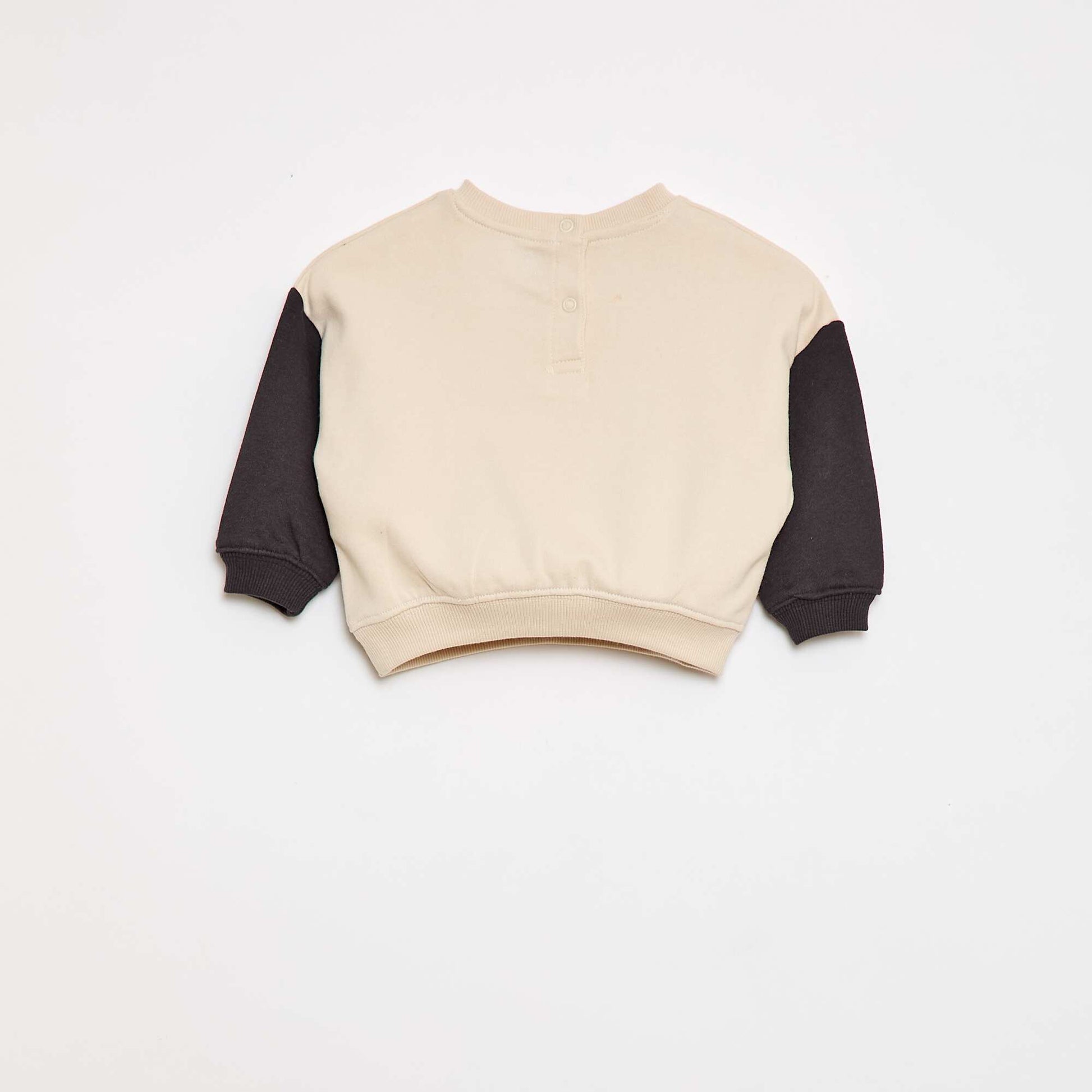 Sweat-shirt 'Disney' bicolore NOIR