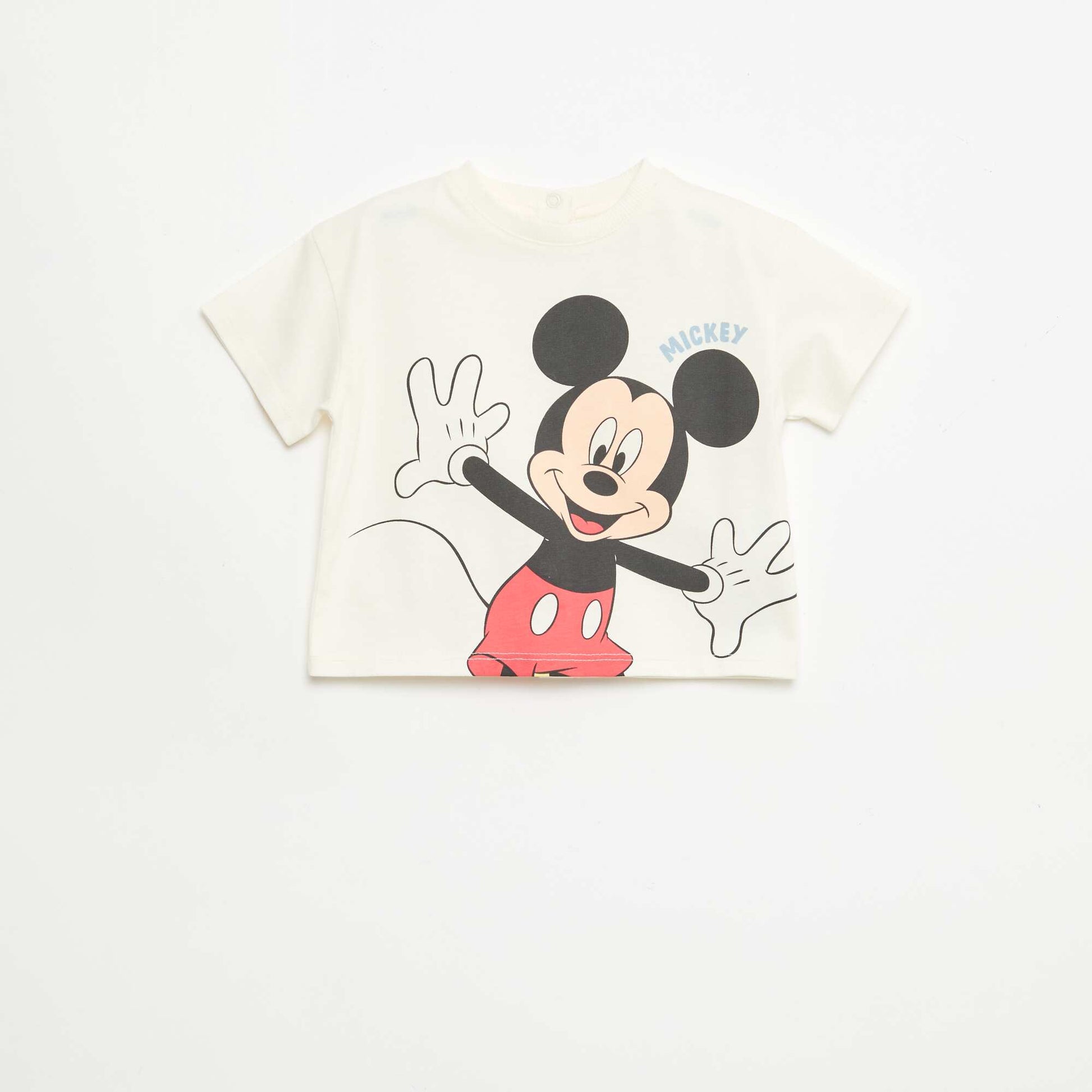 T-shirt 'Disney' à manches courtes ECRU