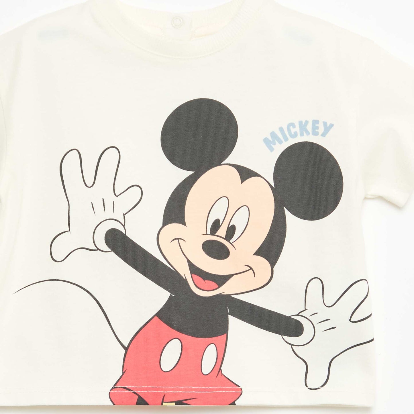 T-shirt 'Disney' à manches courtes ECRU