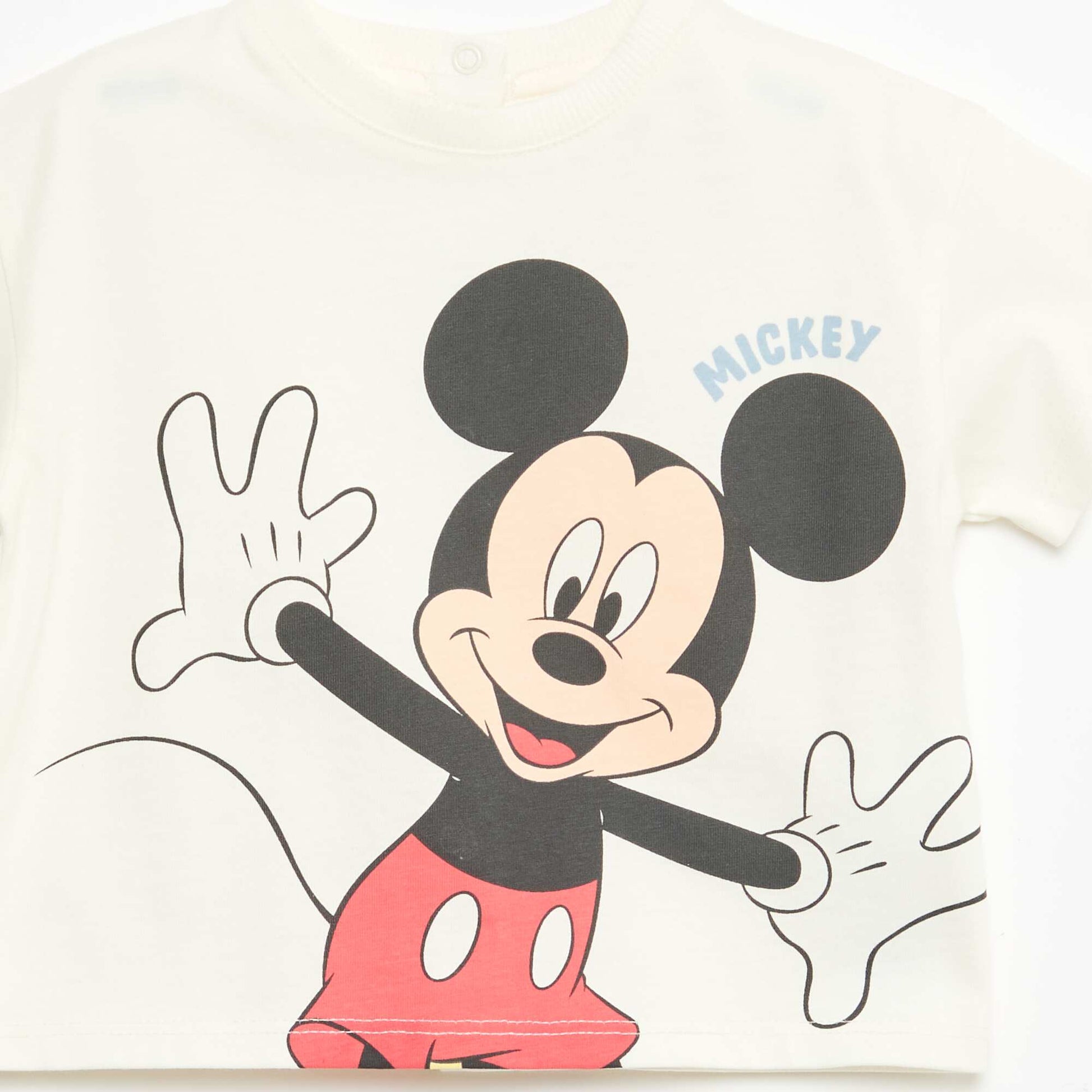 T-shirt 'Disney' à manches courtes ECRU