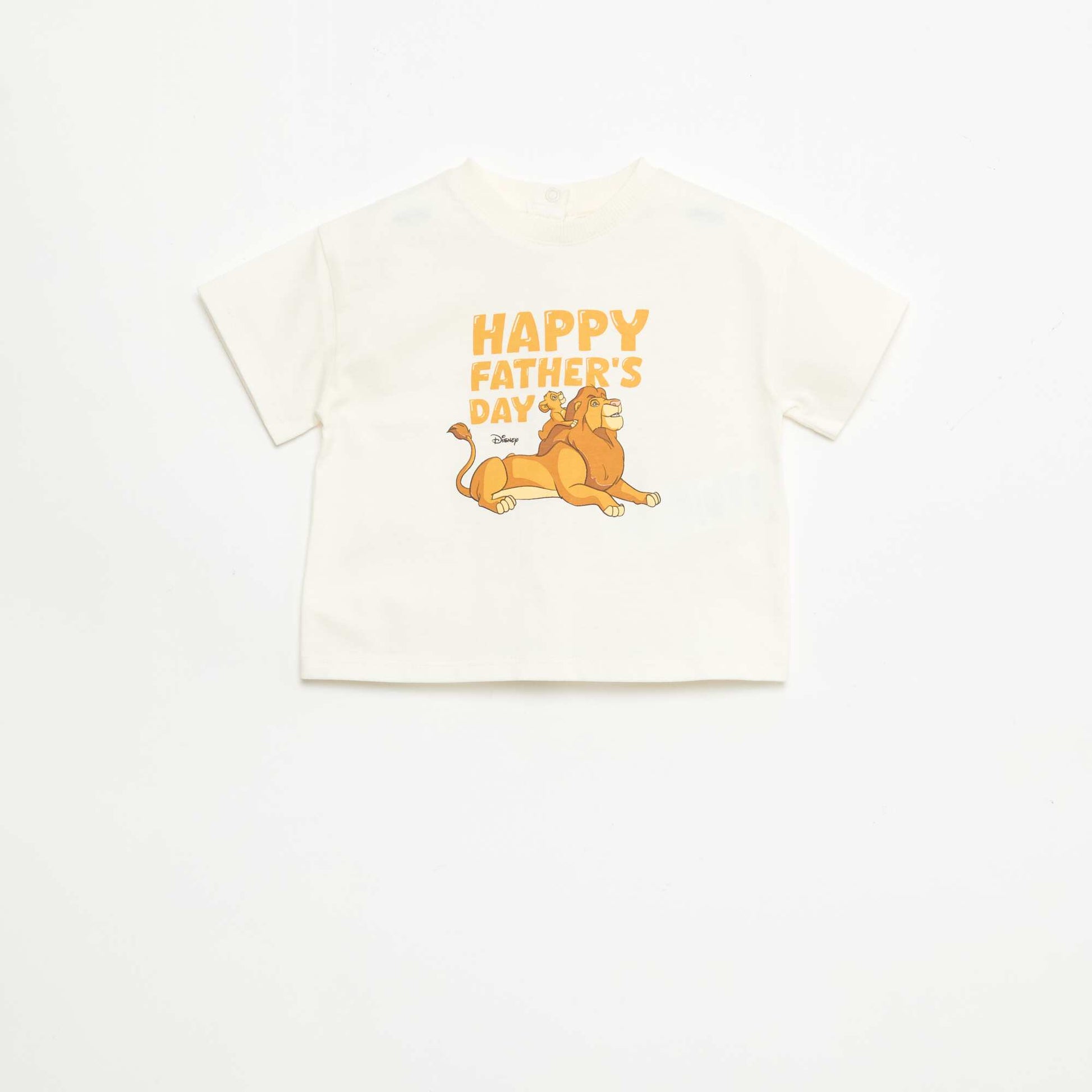 T-shirt 'Disney' à manches courtes ECRU