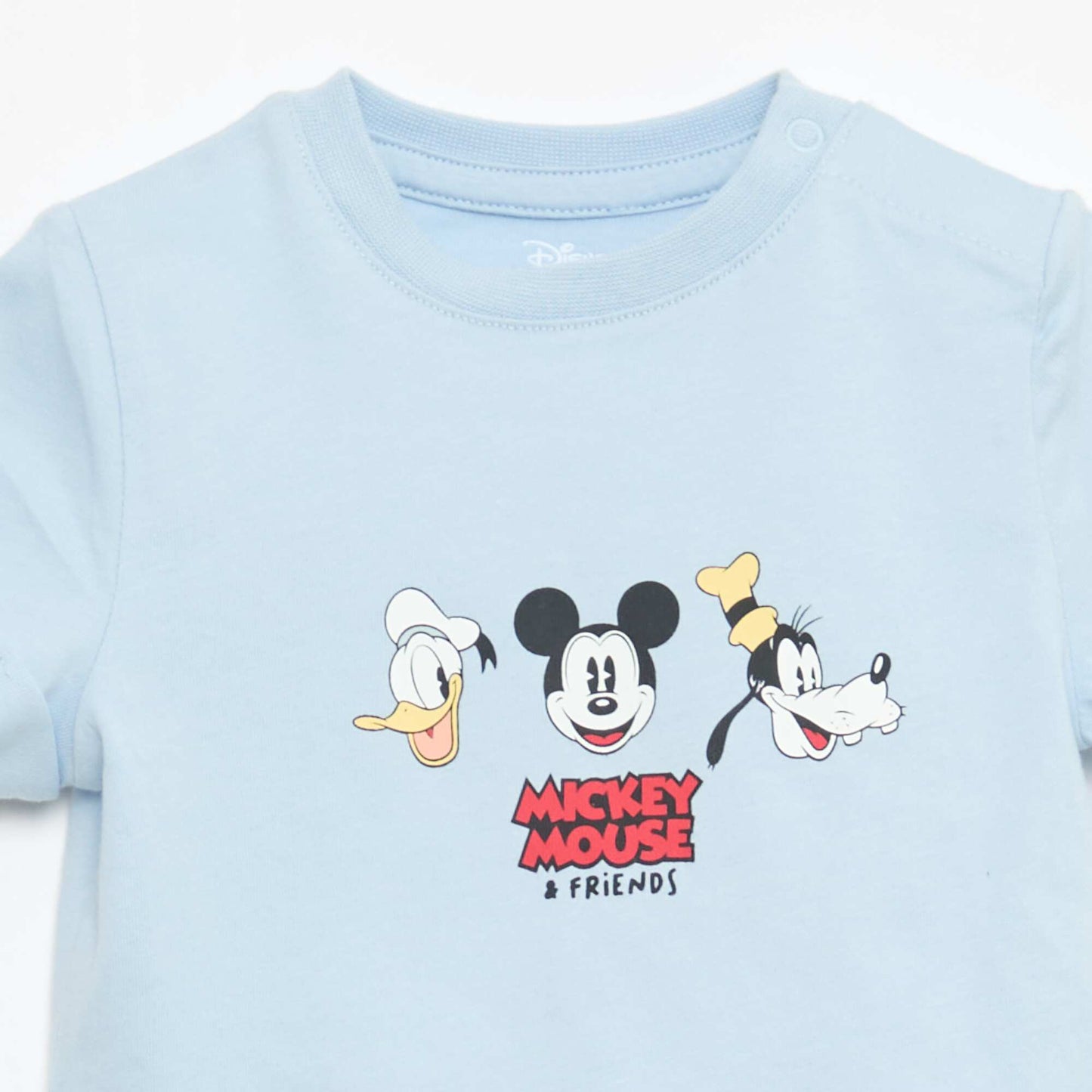 Ensemble t-shirt + salopette 'Disney' 'Mickey' - 2 pièces BLEU