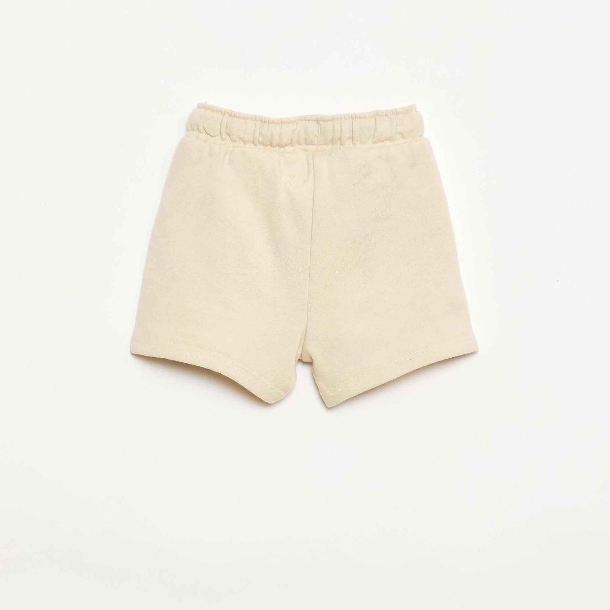 Short 'Winnie' 'Disney' en molleton non gratté BEIGE