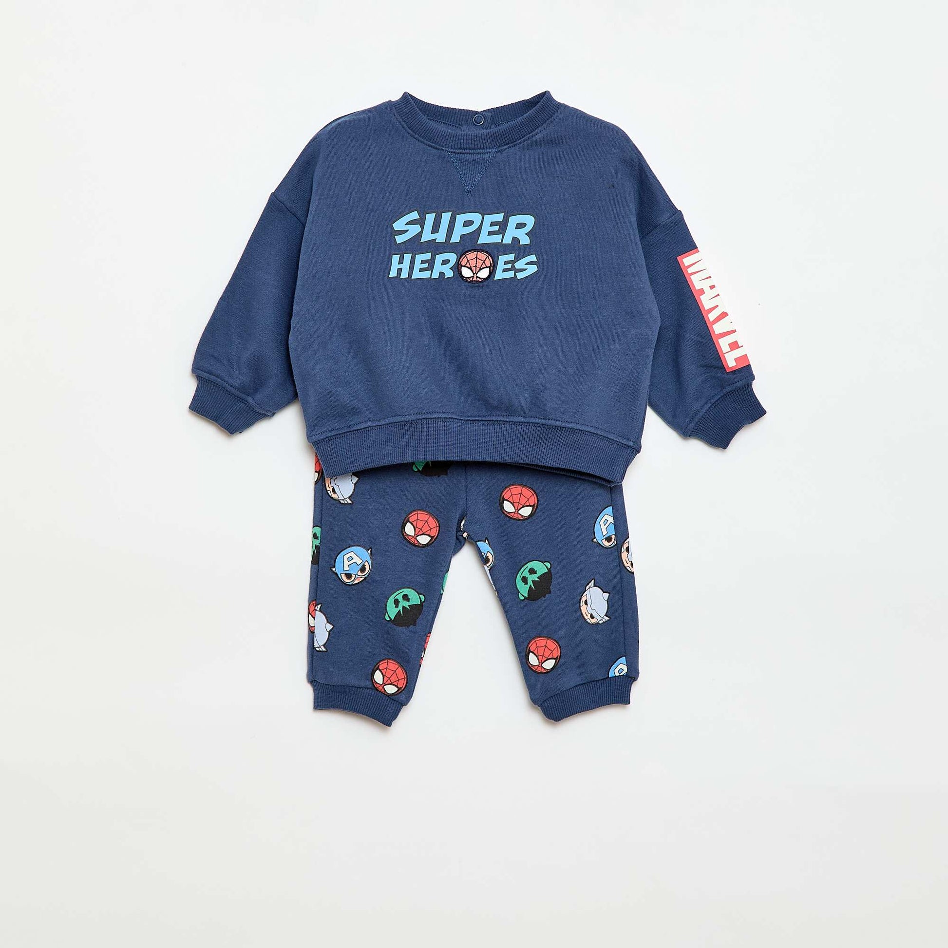 Ensemble de jogging 'Spider-Man' 'Marvel' - 2 pièces BLEU
