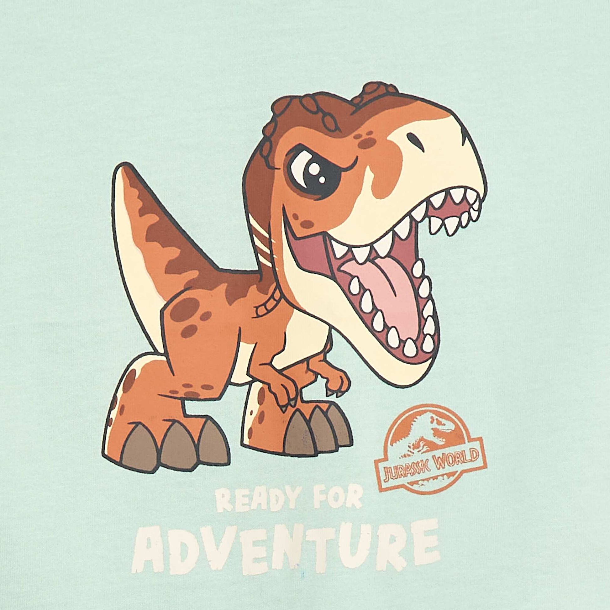 T-shirt en jersey print 'Jurassic World' VERT