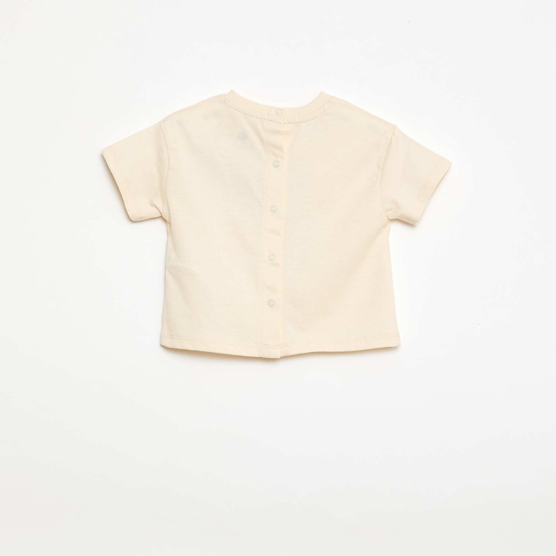 T-shirt en jersey print 'Jurassic World' BEIGE