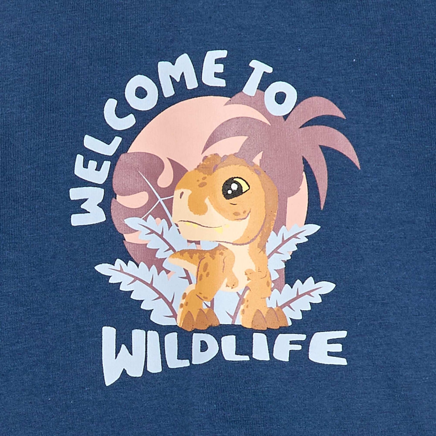T-shirt en jersey print 'Jurassic World' BLEU
