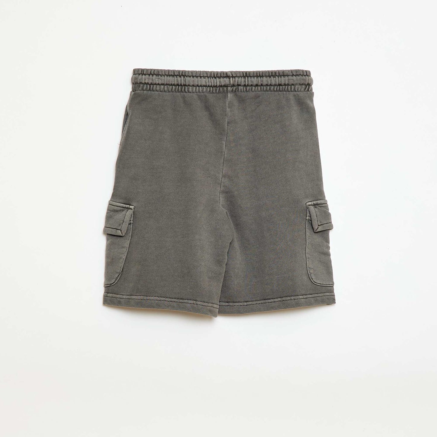 Short en molleton multipoche GRIS
