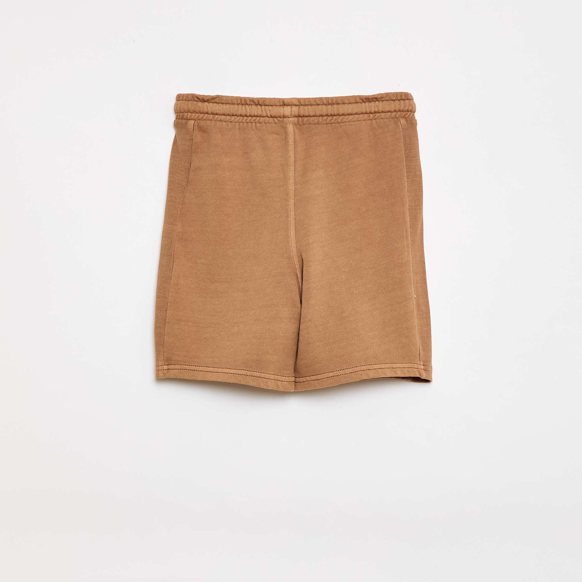 Short en molleton léger BEIGE