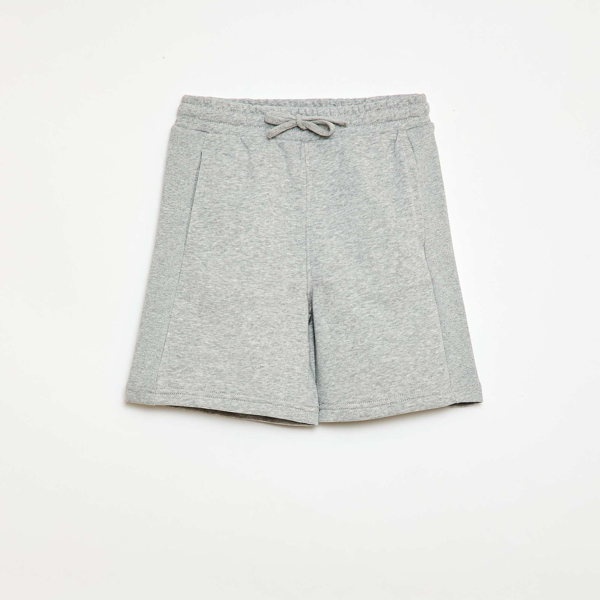Short en molleton léger GRIS