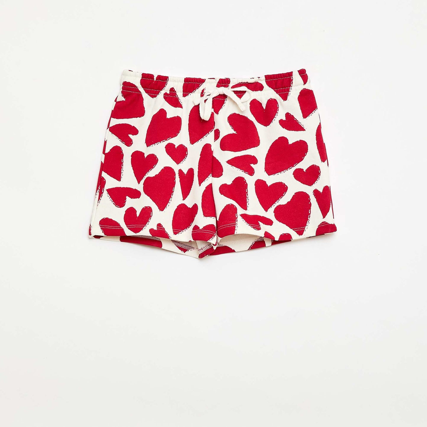 Lot de 2 shorts en coton BLANC