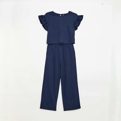 Ensemble 2 pièces T-shirt + pantalon NOIR