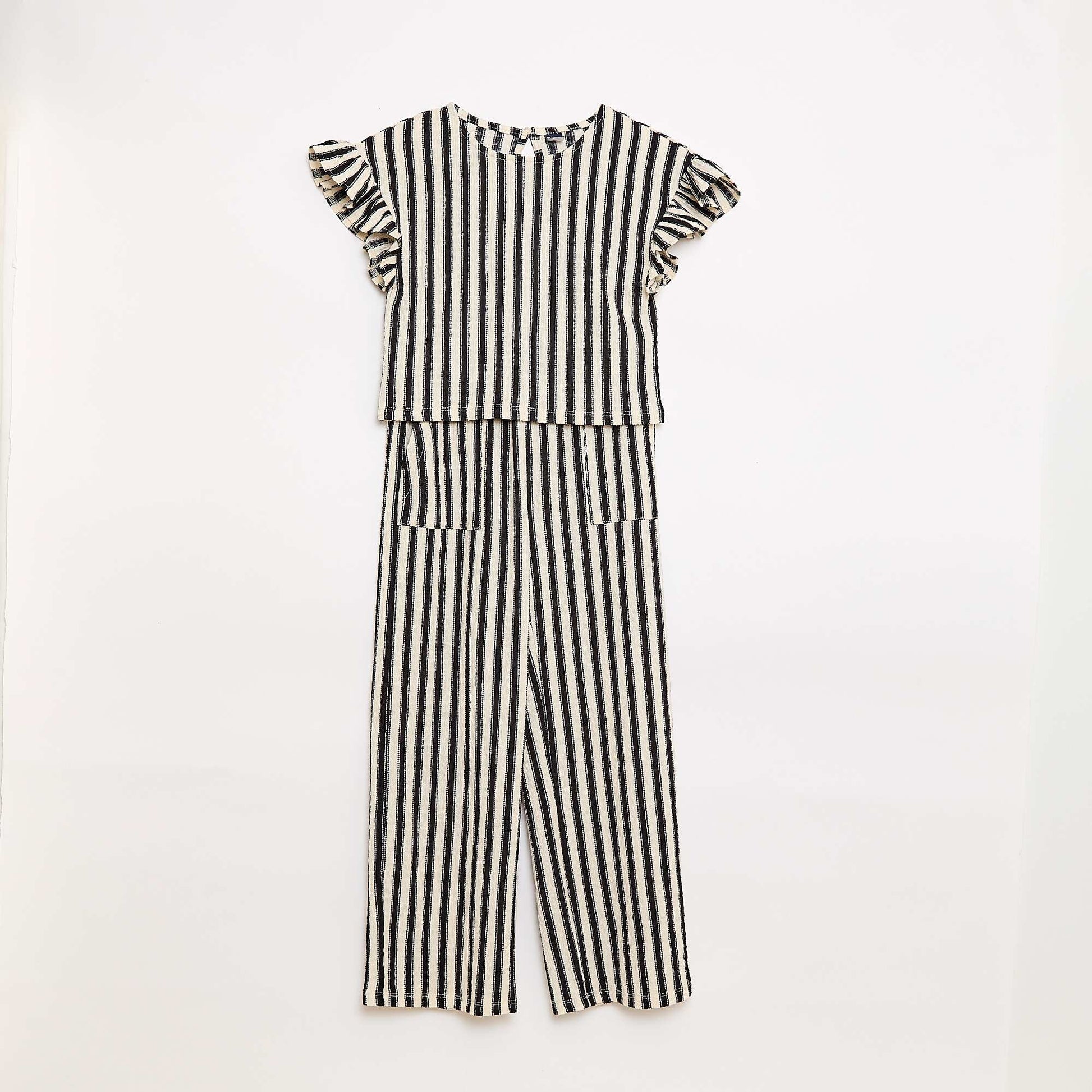 Ensemble 2 pièces T-shirt + pantalon NOIR