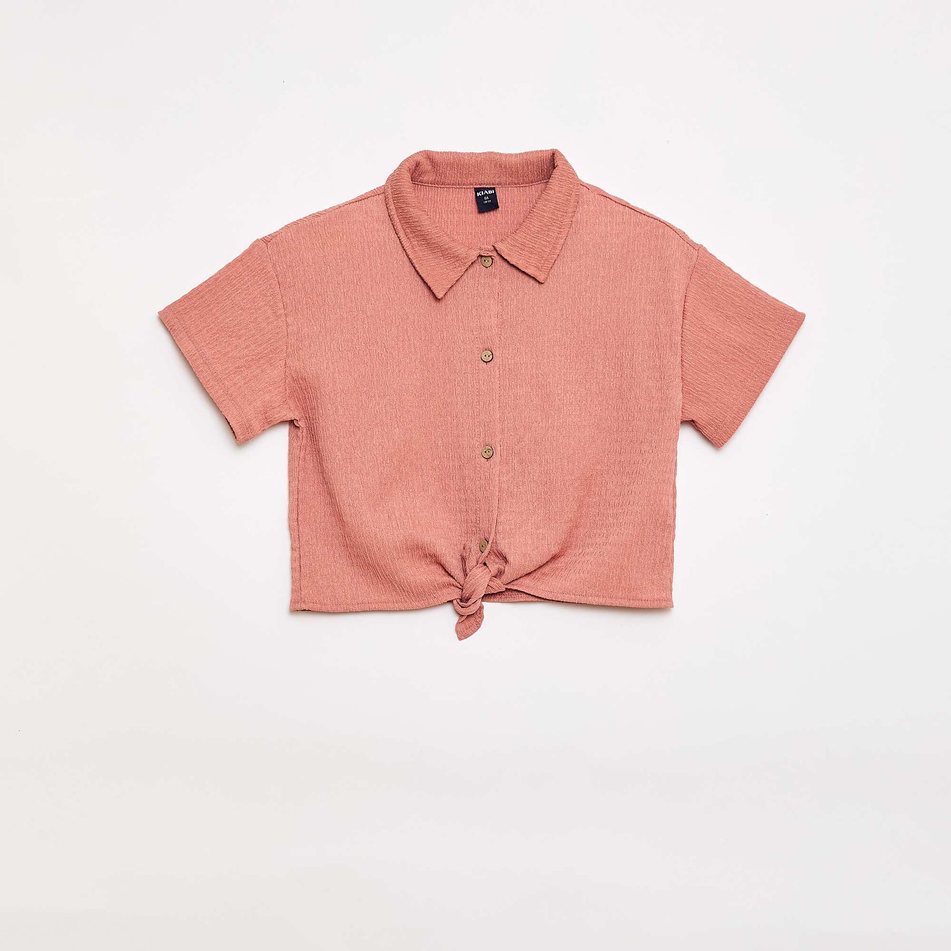 Ensemble 2 pièces chemise + pantalon large ROSE