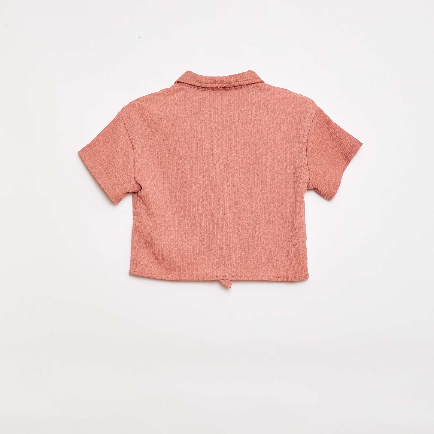 Ensemble 2 pièces chemise + pantalon large ROSE