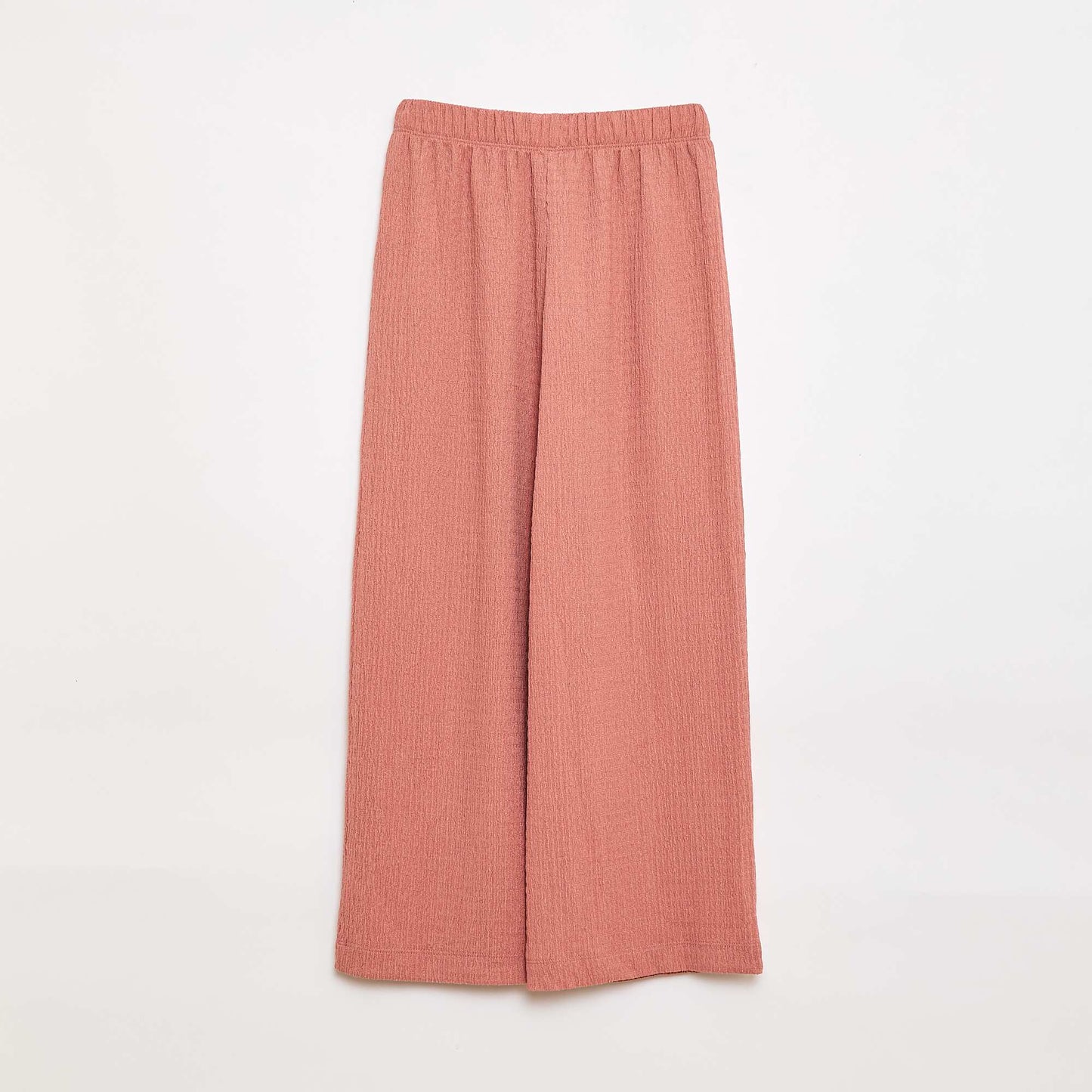 Ensemble 2 pièces chemise + pantalon large ROSE