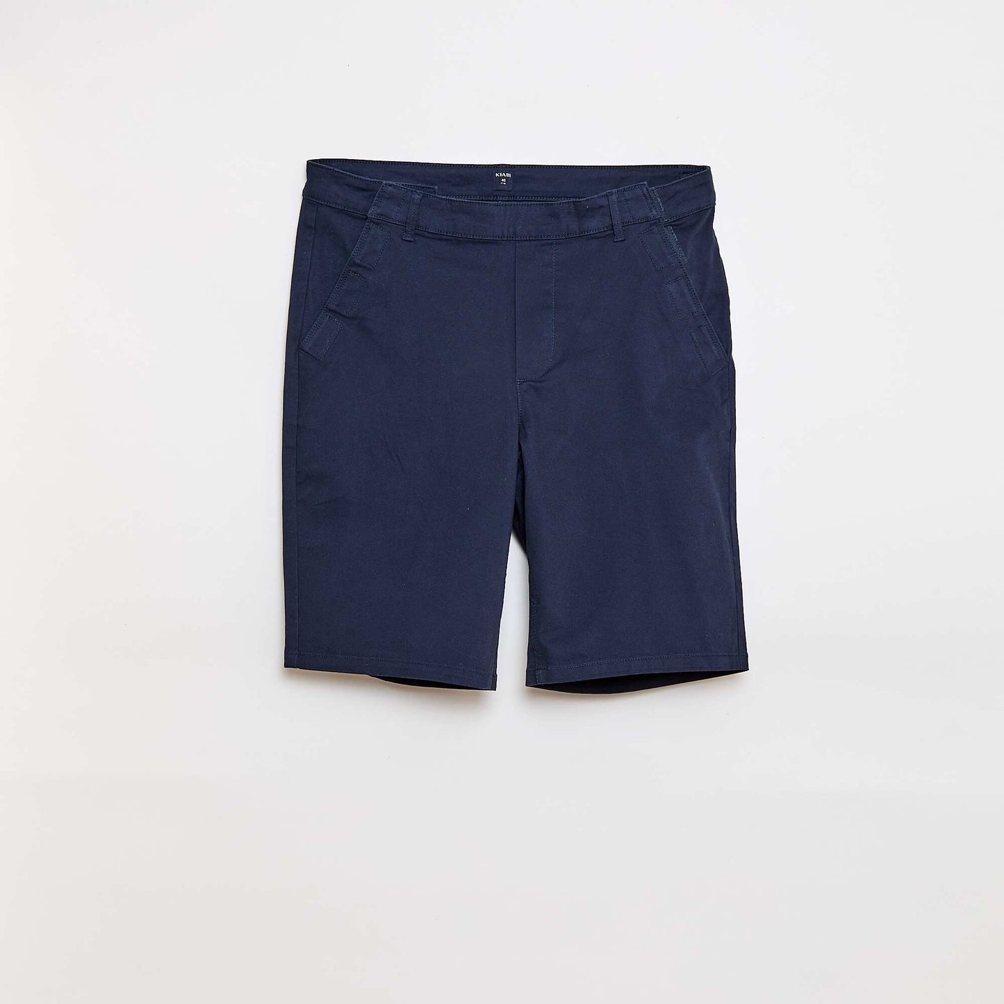 Bermuda chino - collection facile à enfiler BLEU