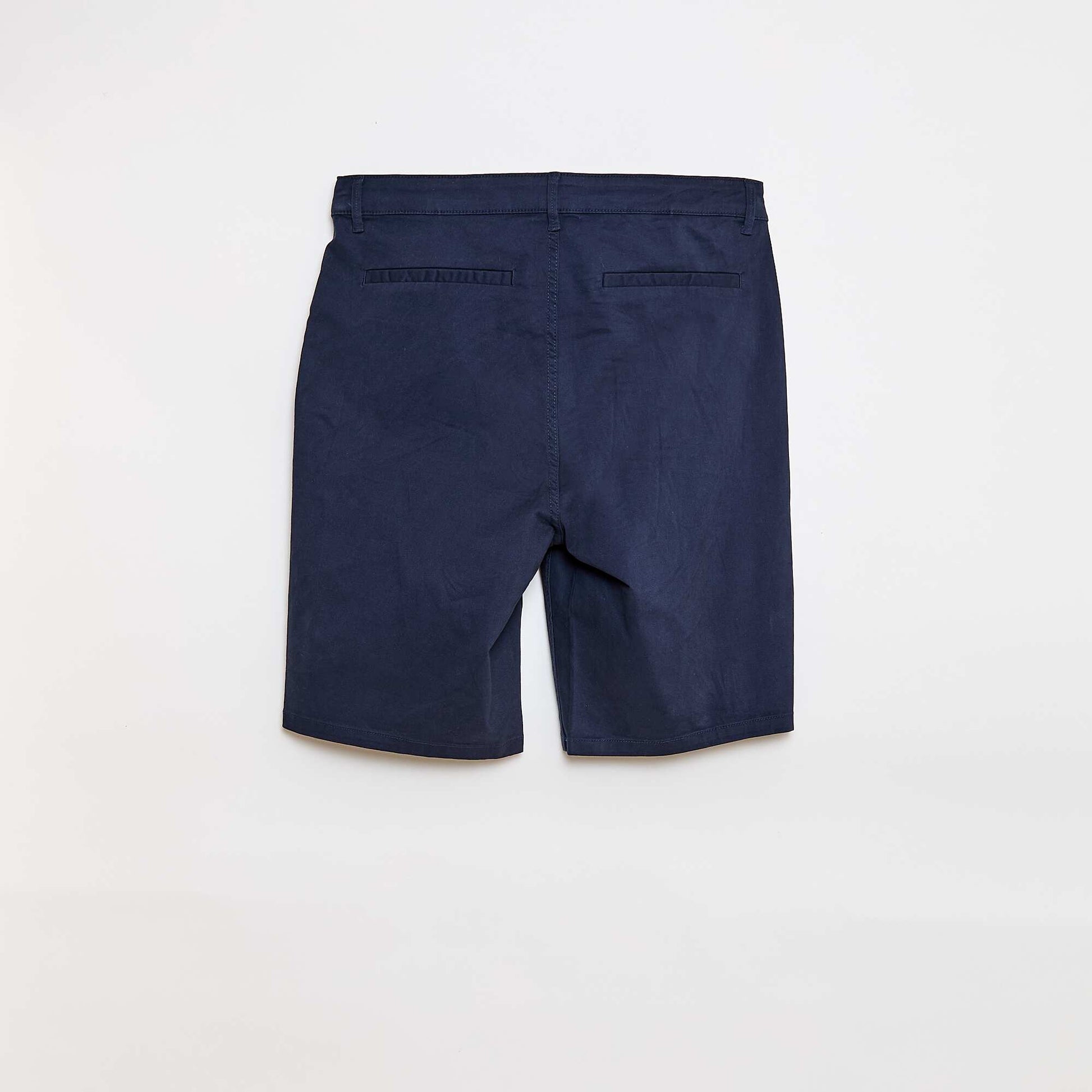 Bermuda chino - collection facile à enfiler BLEU