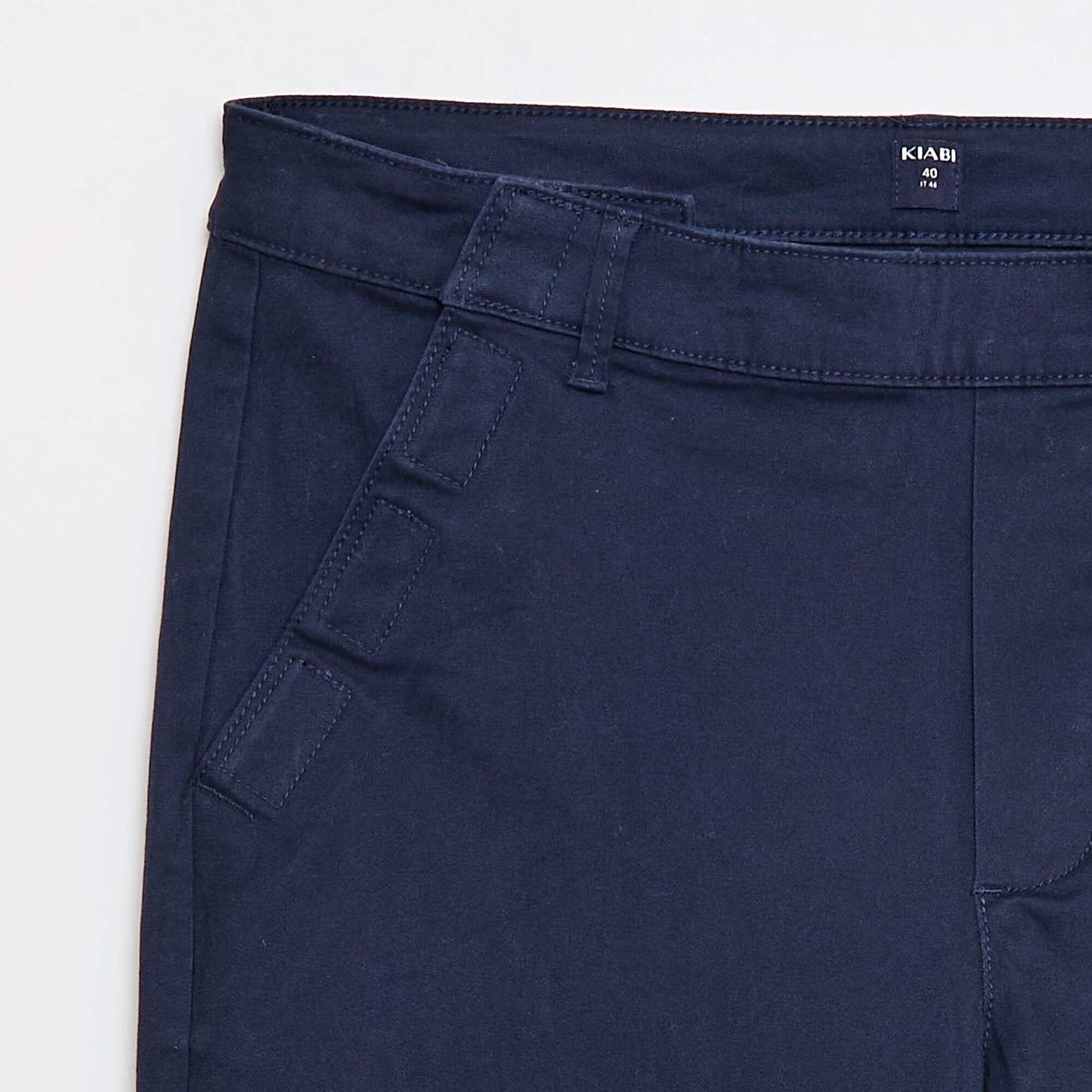 Bermuda chino - collection facile à enfiler BLEU