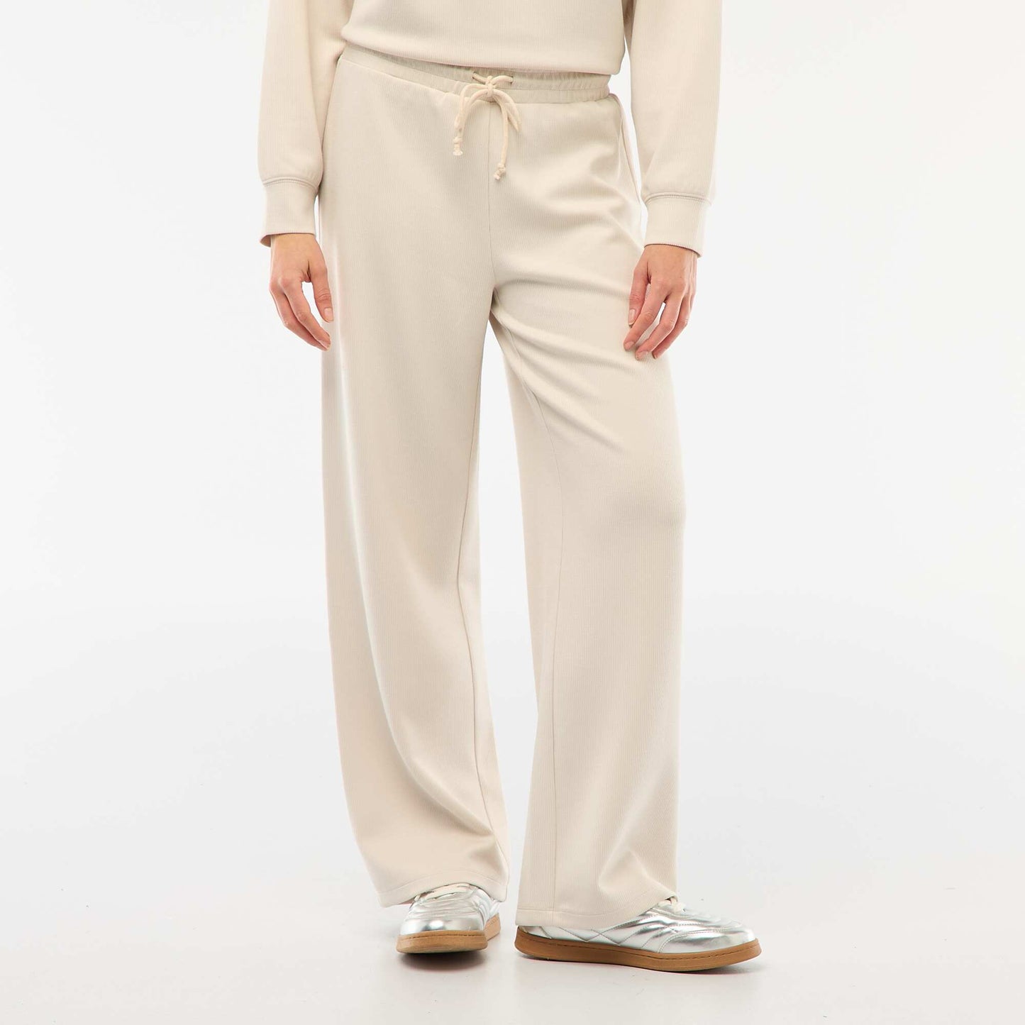 Jogging large doux BEIGE