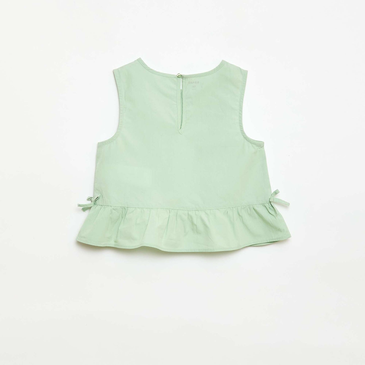 Ensemble blouse sans manches + pantalon - 2 pièces VERT
