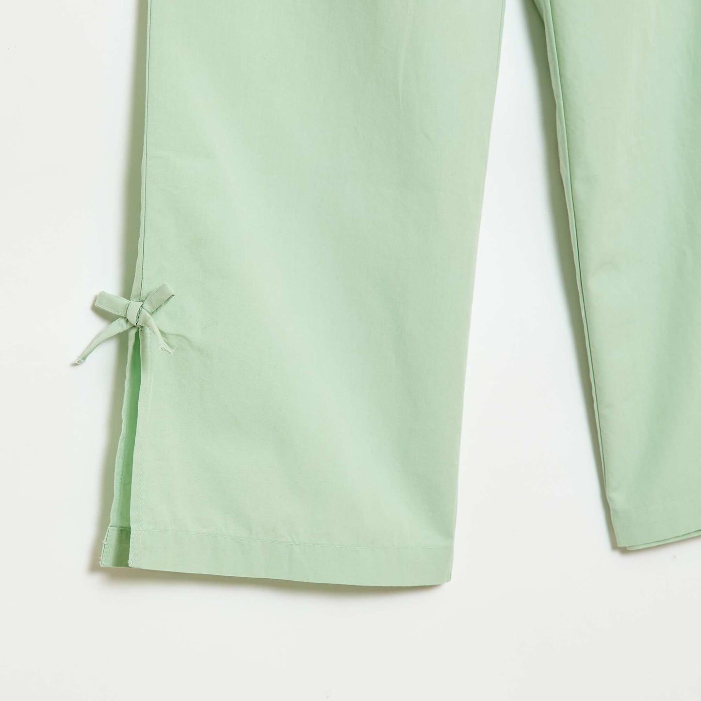 Ensemble blouse sans manches + pantalon - 2 pièces VERT