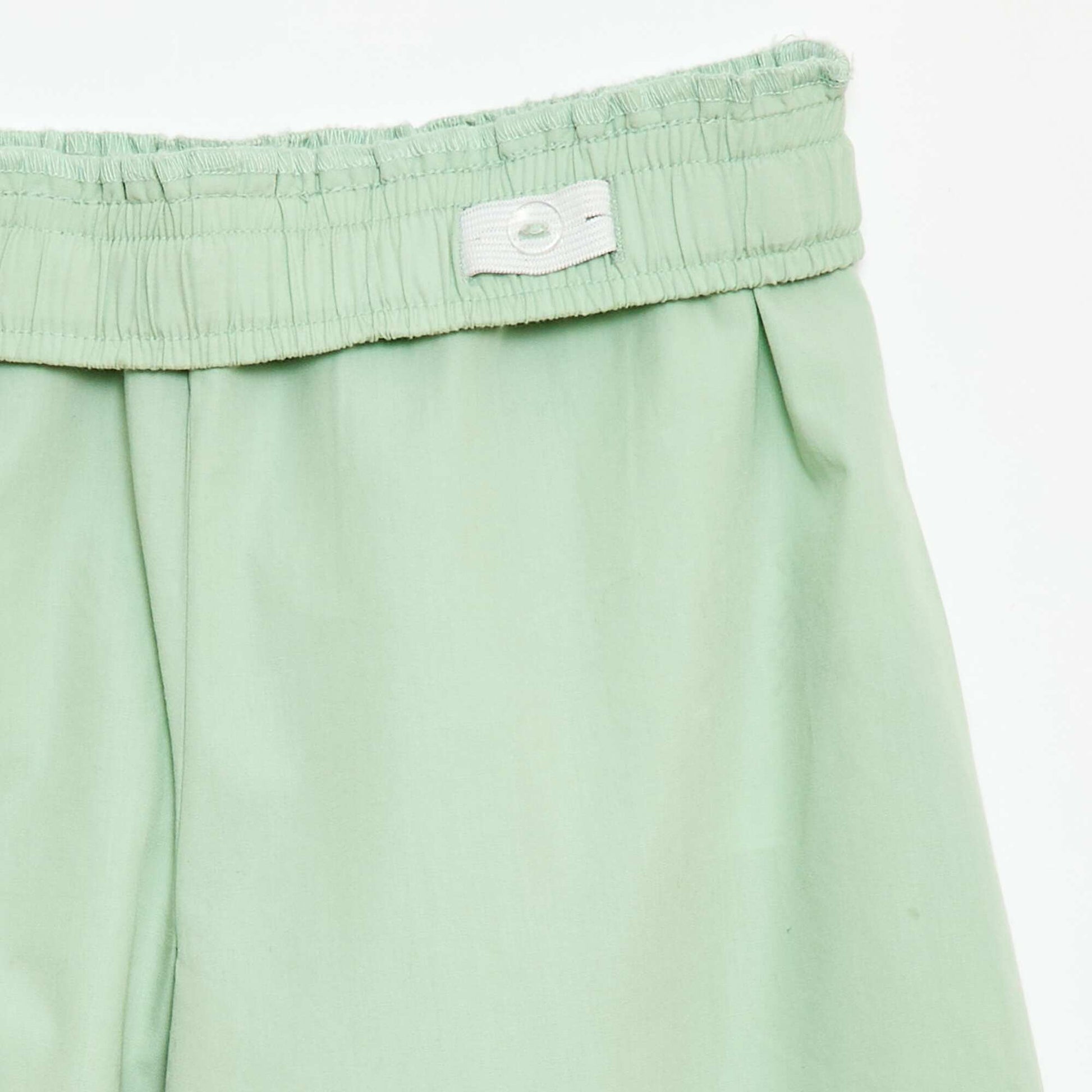 Ensemble blouse sans manches + pantalon - 2 pièces VERT
