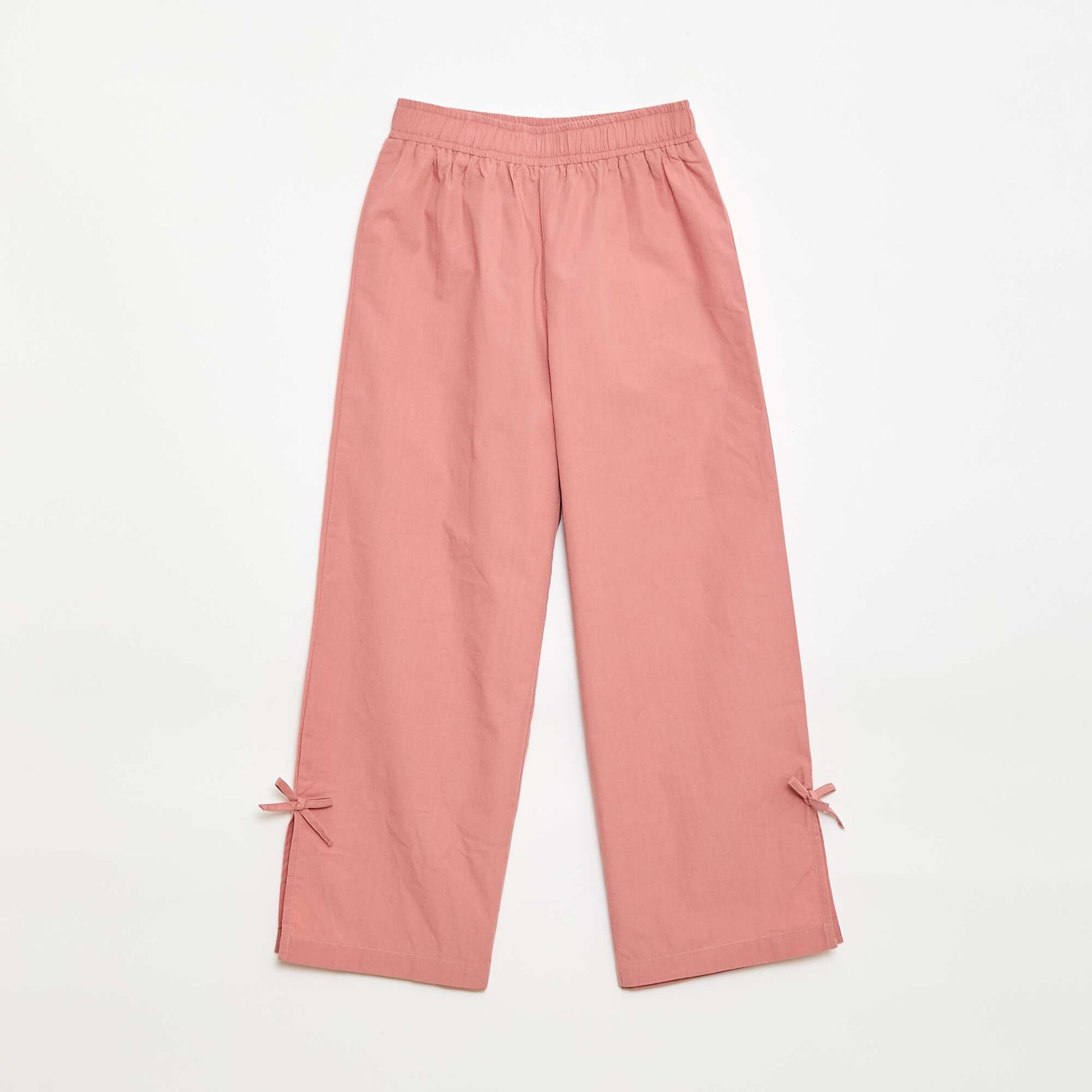 Ensemble blouse sans manches + pantalon - 2 pièces ROSE
