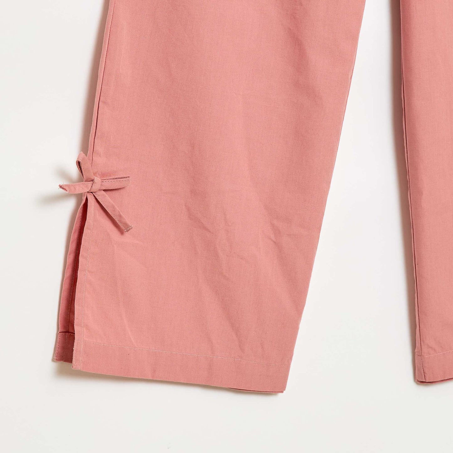 Ensemble blouse sans manches + pantalon - 2 pièces ROSE