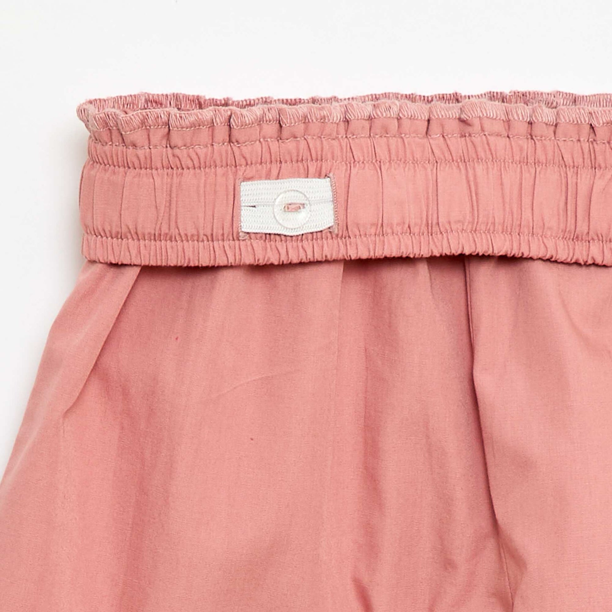 Ensemble blouse sans manches + pantalon - 2 pièces ROSE