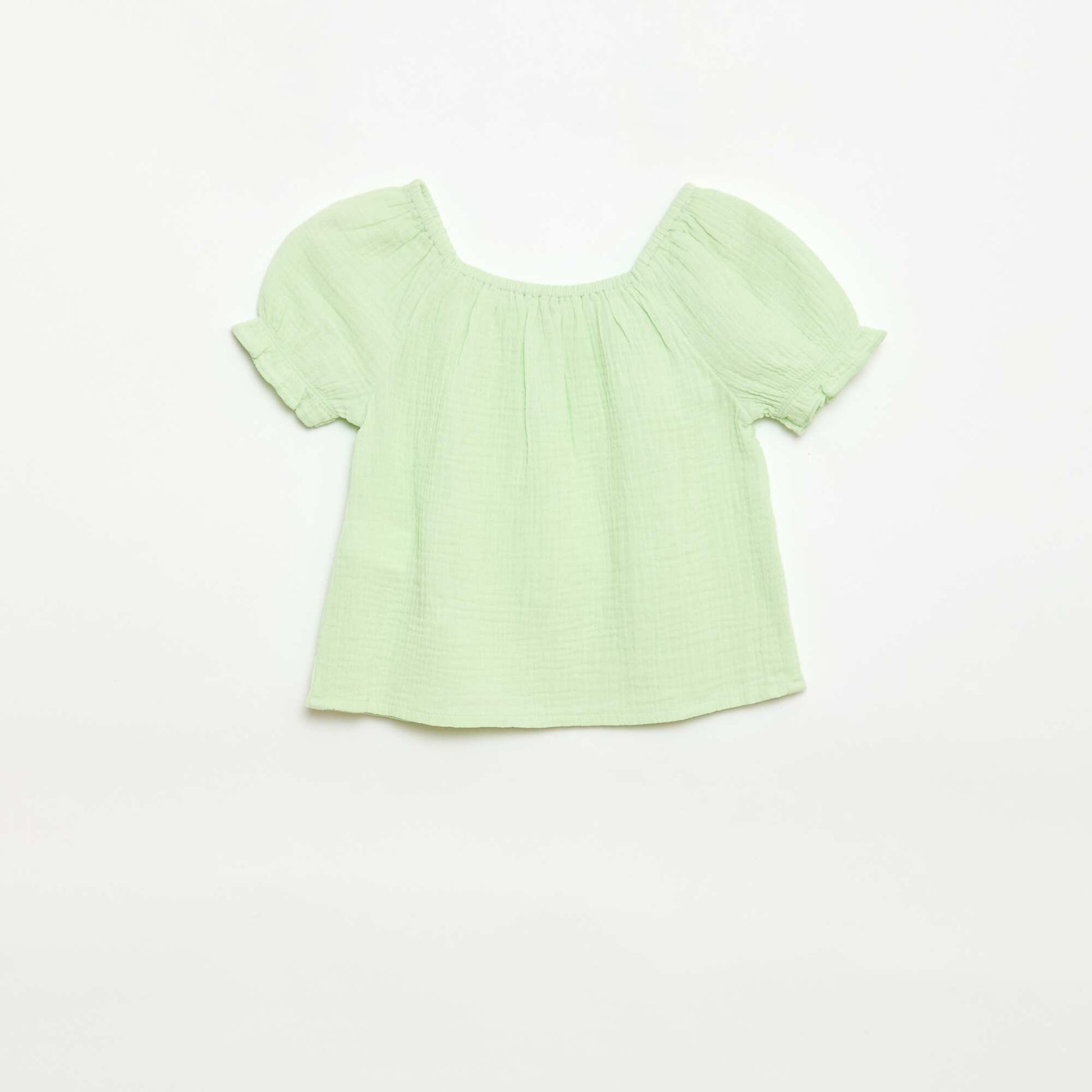 Ensemble blouse + short uni - 2 pièces VERT