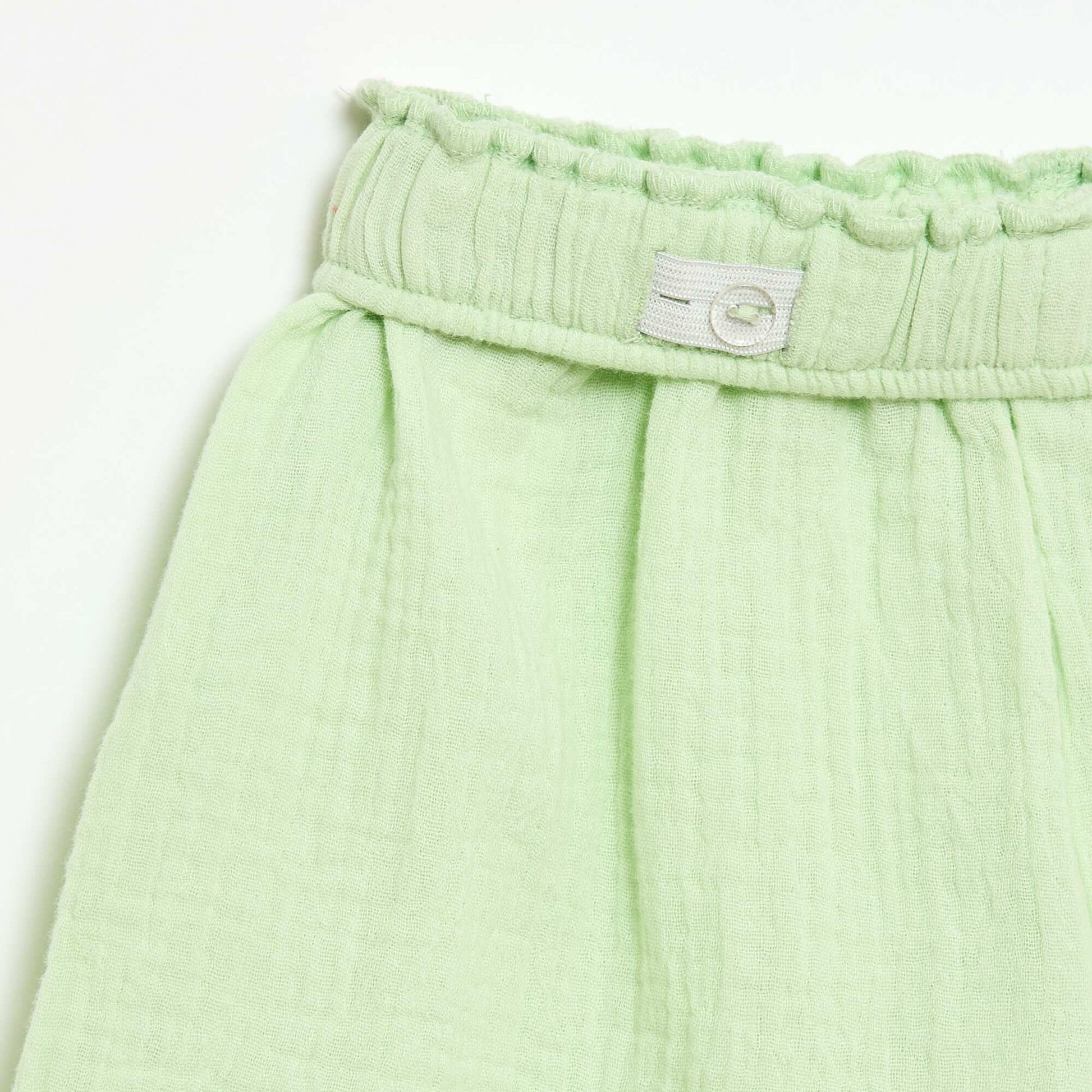 Ensemble blouse + short uni - 2 pièces VERT