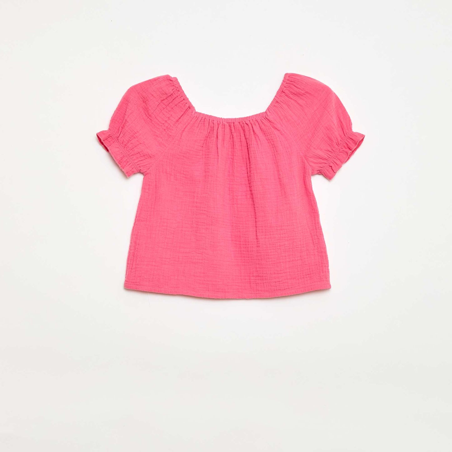Ensemble blouse + short uni - 2 pièces ROSE