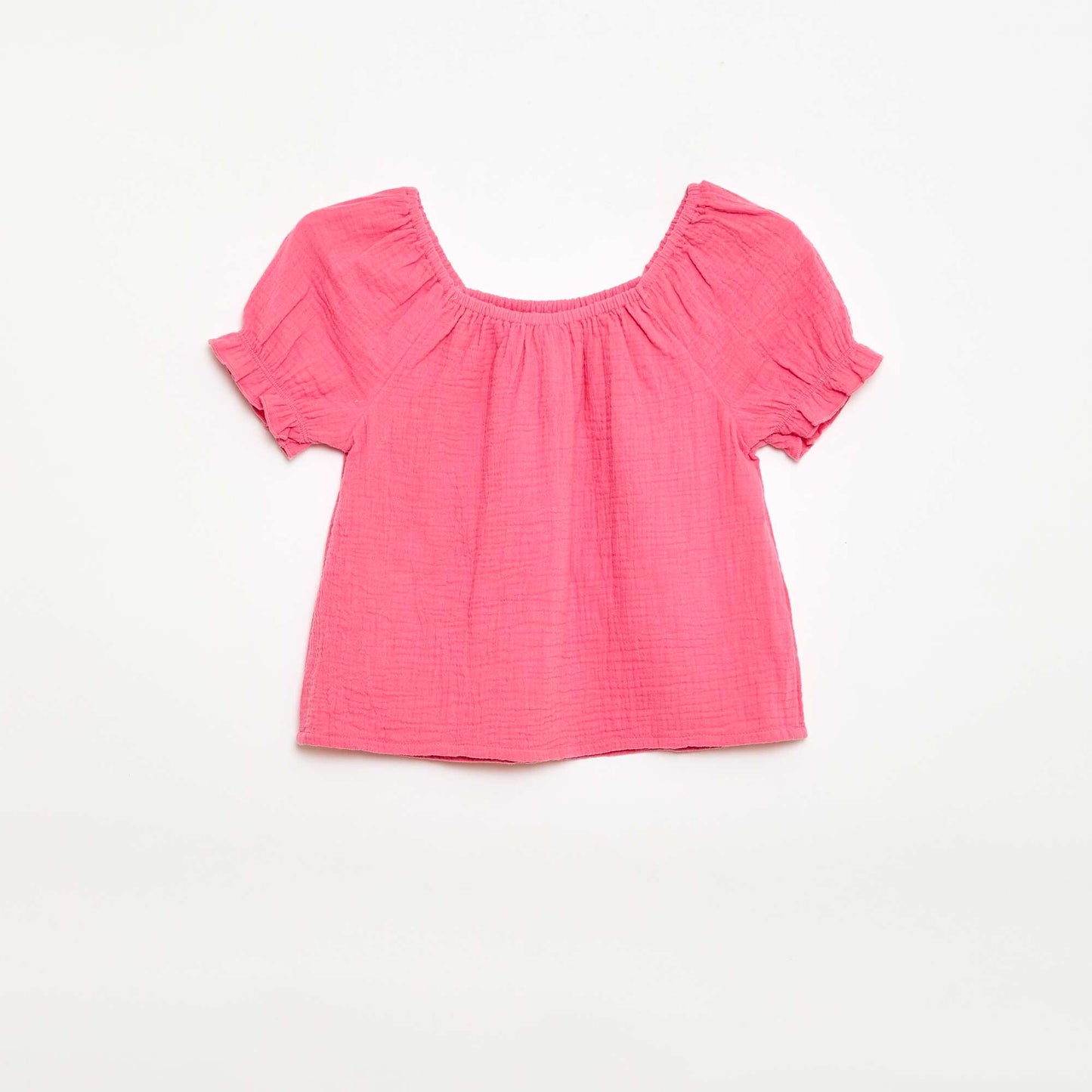 Ensemble blouse + short uni - 2 pièces ROSE