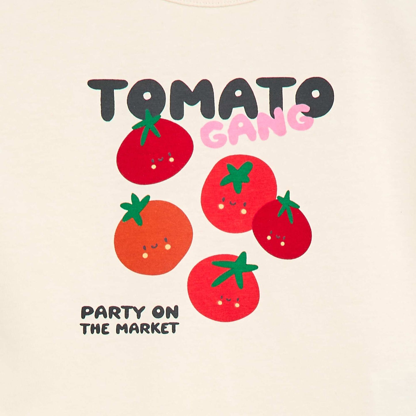 Tee-shirt à motif BLANC