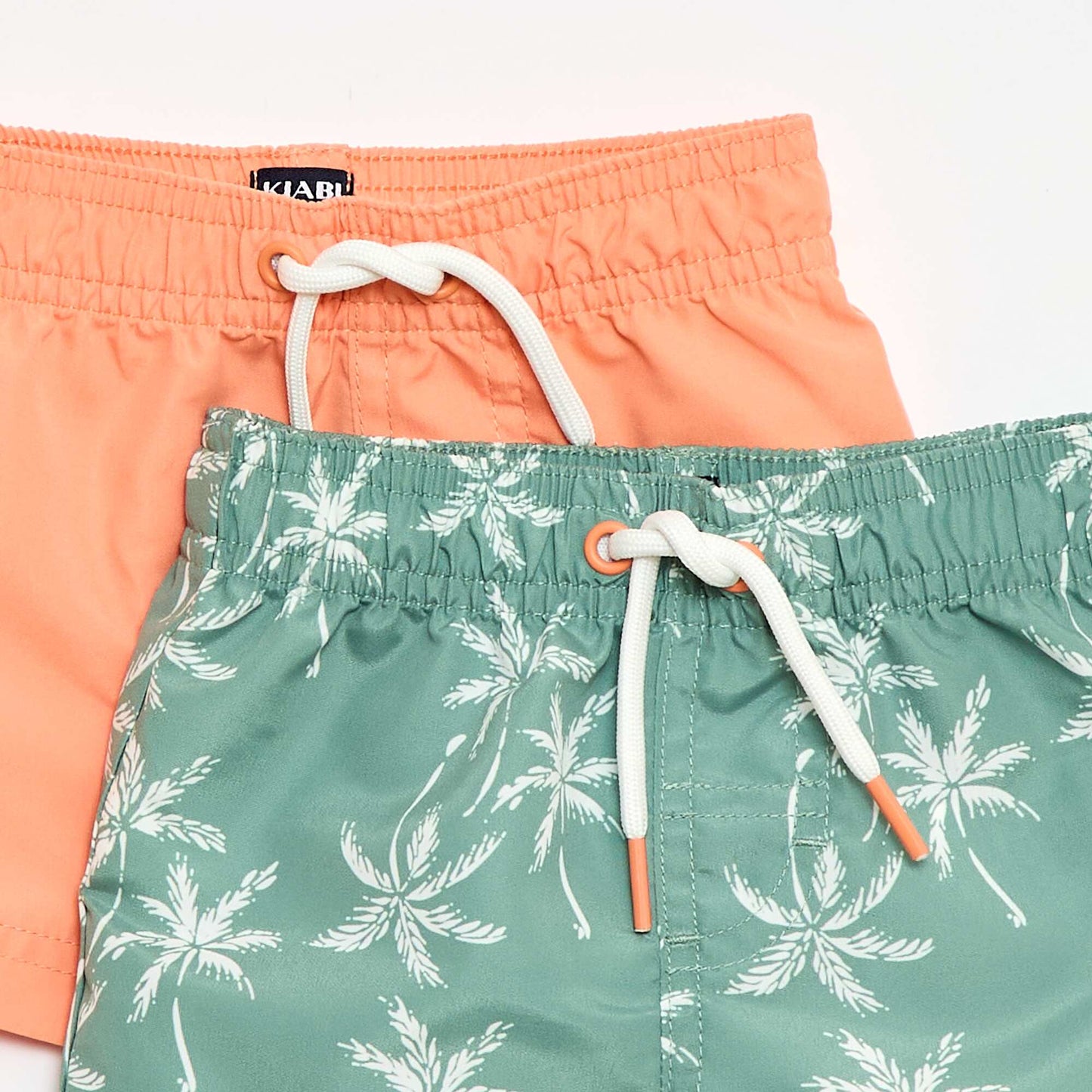Lot de 2 shorts de bain VERT