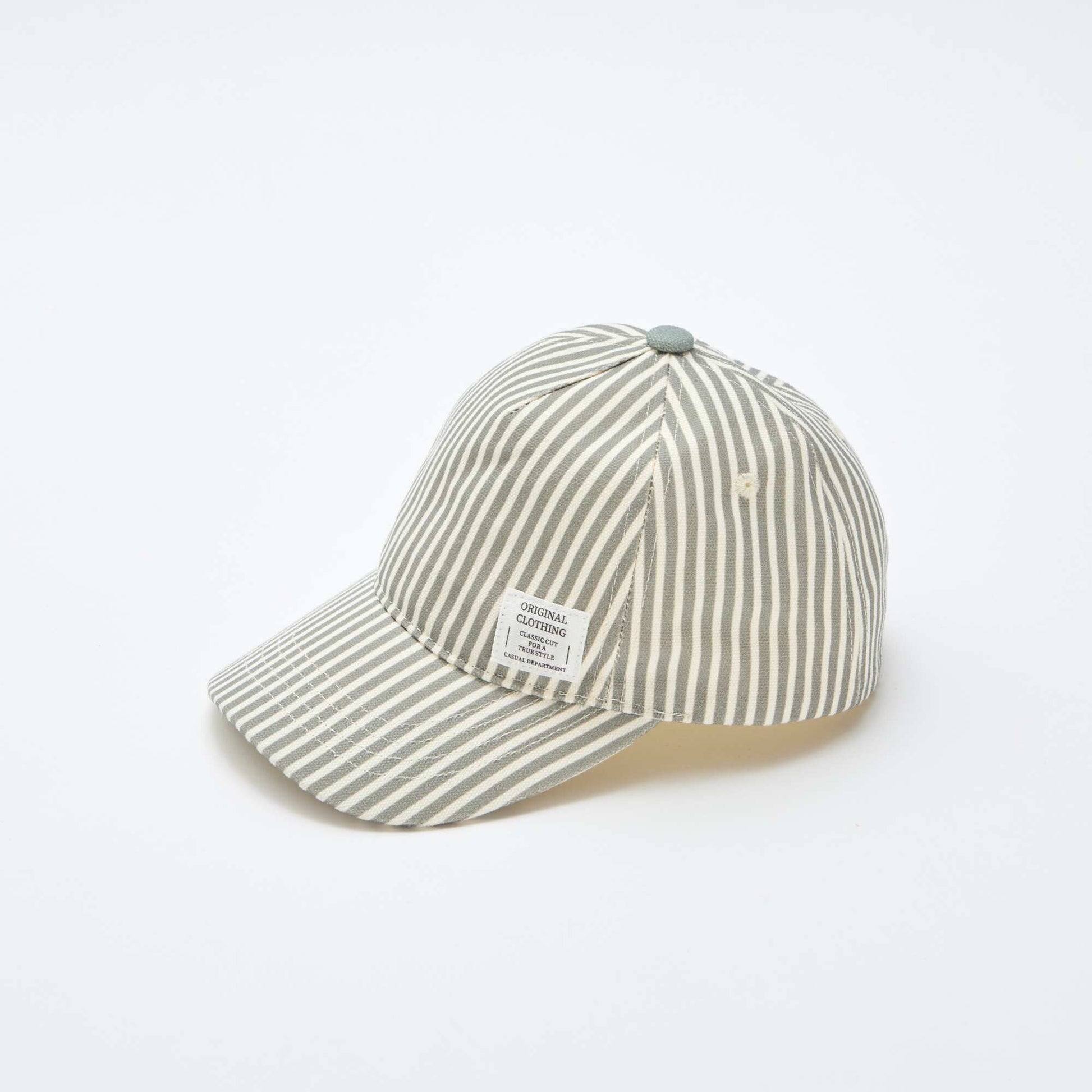 Casquette à rayures VERT
