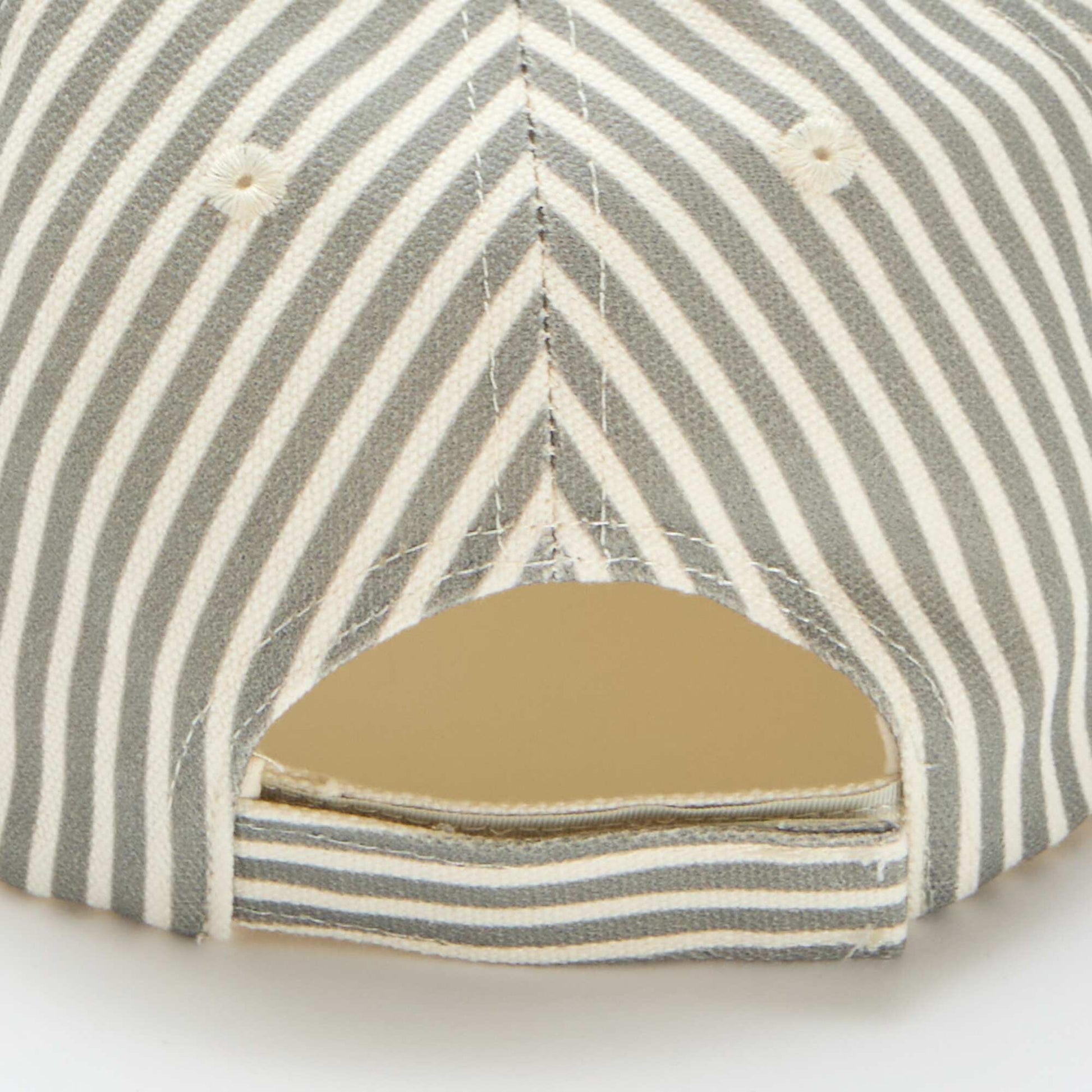 Casquette à rayures VERT