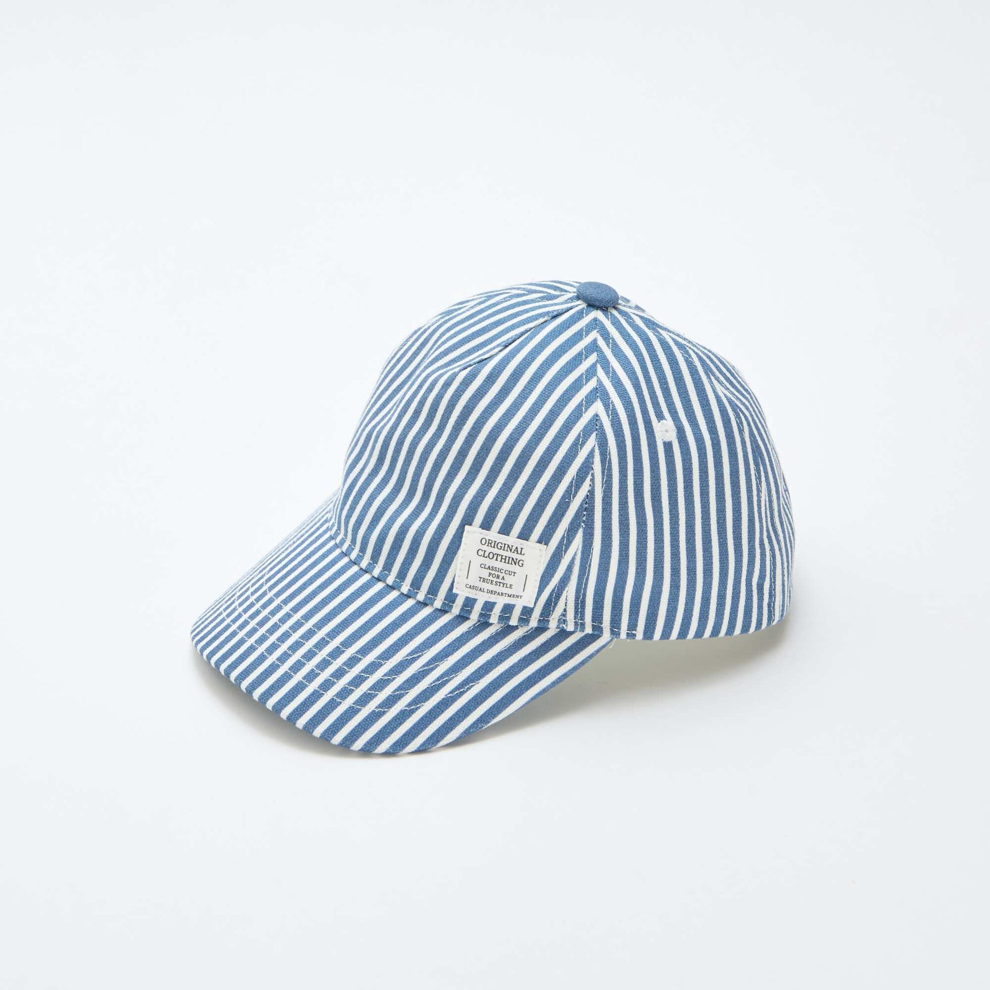 Casquette à rayures BLEU