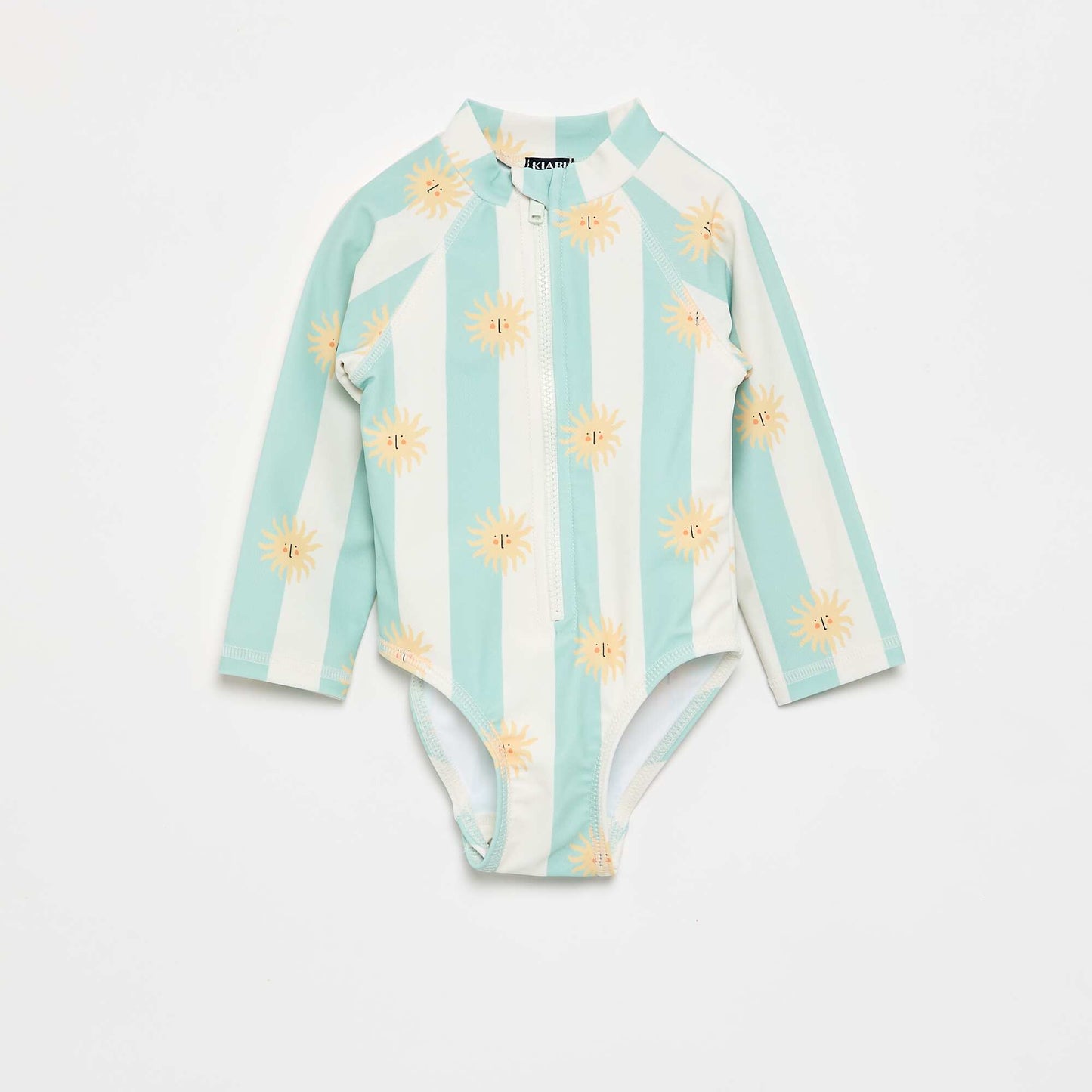 Maillot de bain body à manches longues BLEU
