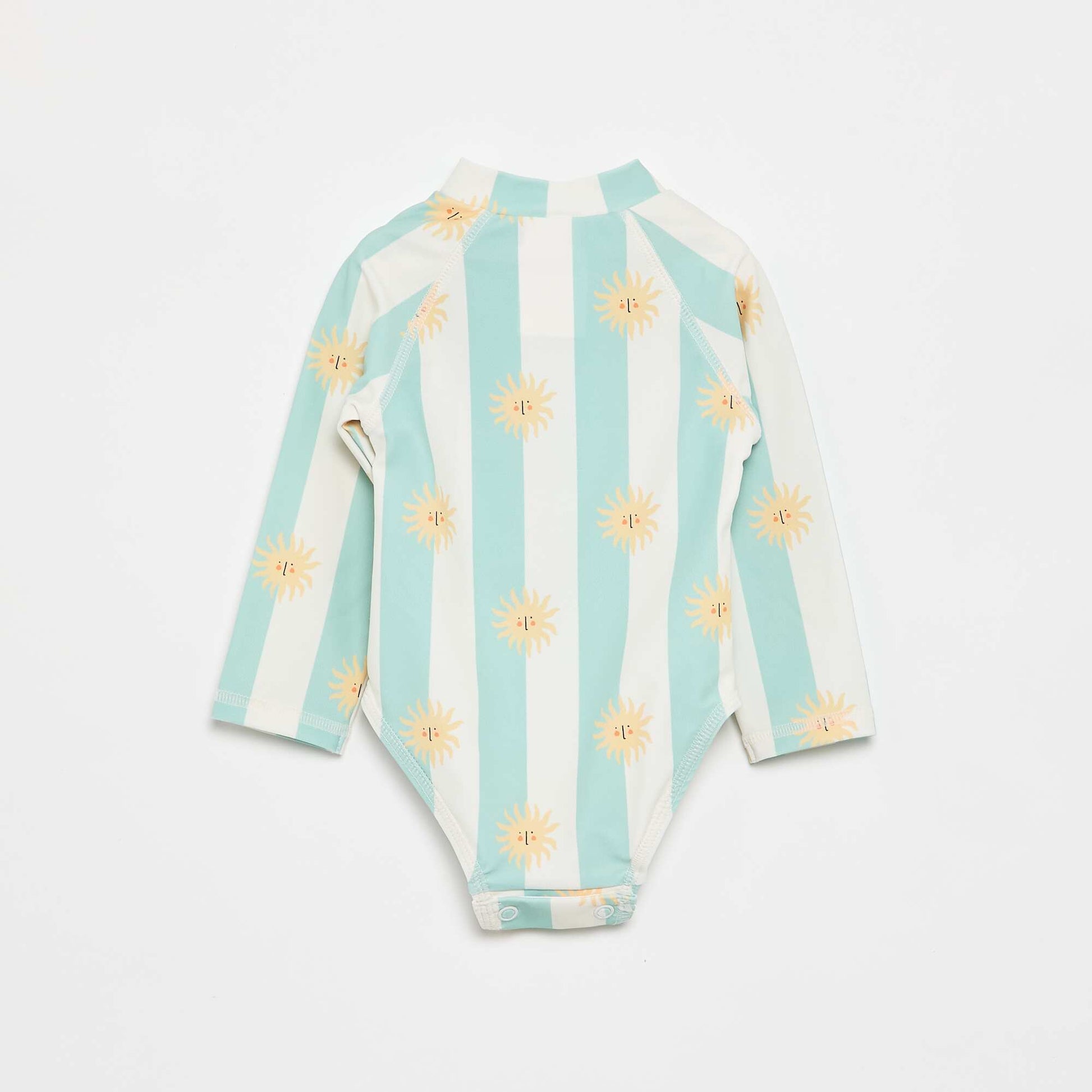 Maillot de bain body à manches longues BLEU