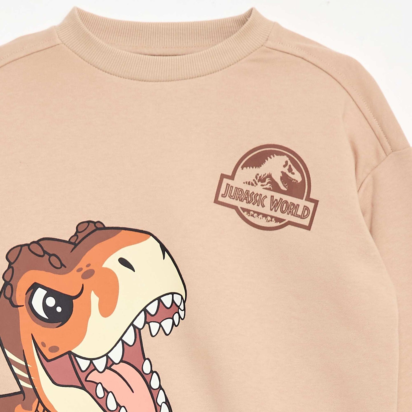 Ensemble sweat + short 'Jurassic World'  - 2 pièces BEIGE
