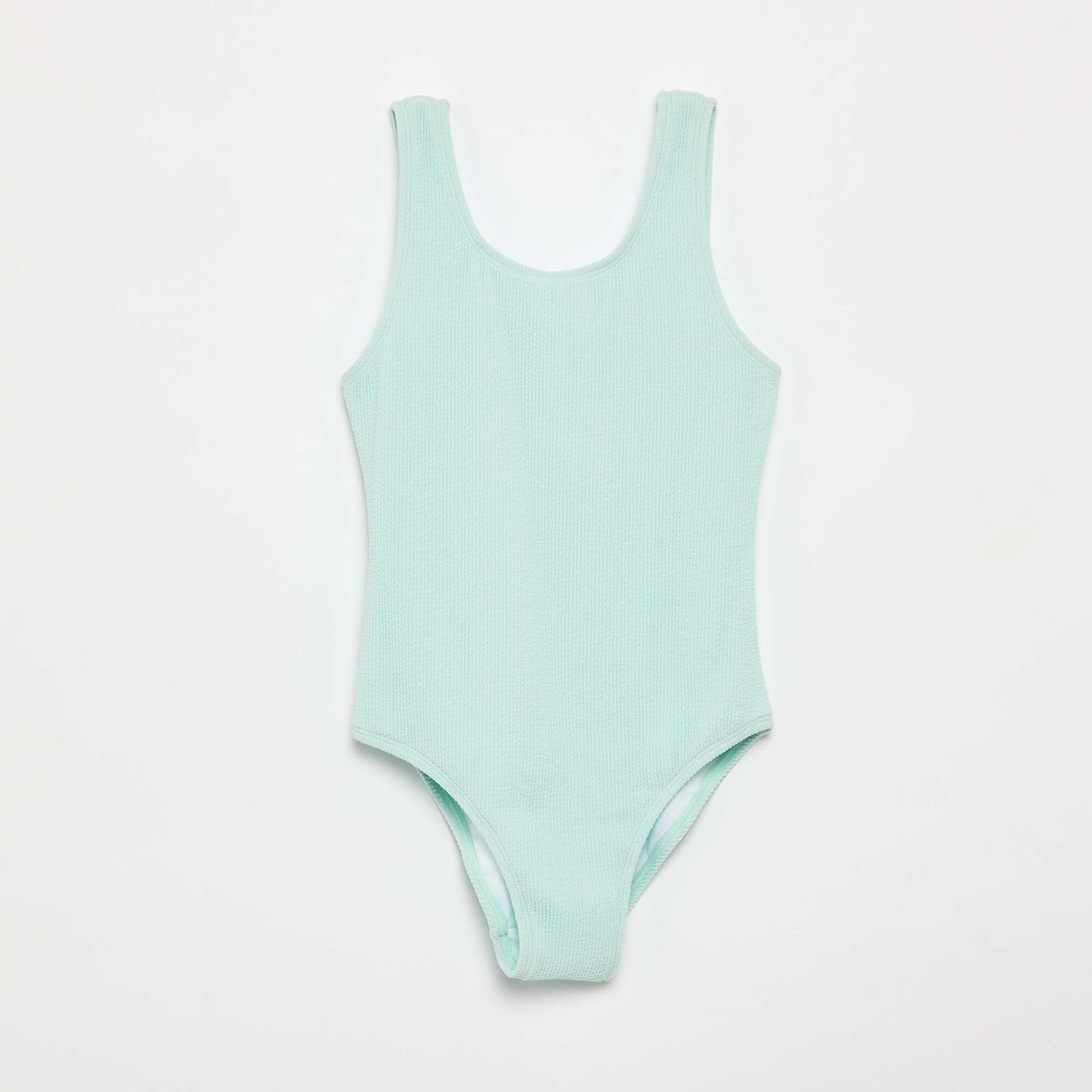 Cape de bain unie avec capuche BLEU