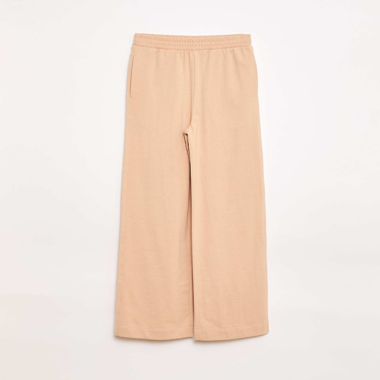 Ensemble en jersey t-shirt + pantalon BEIGE