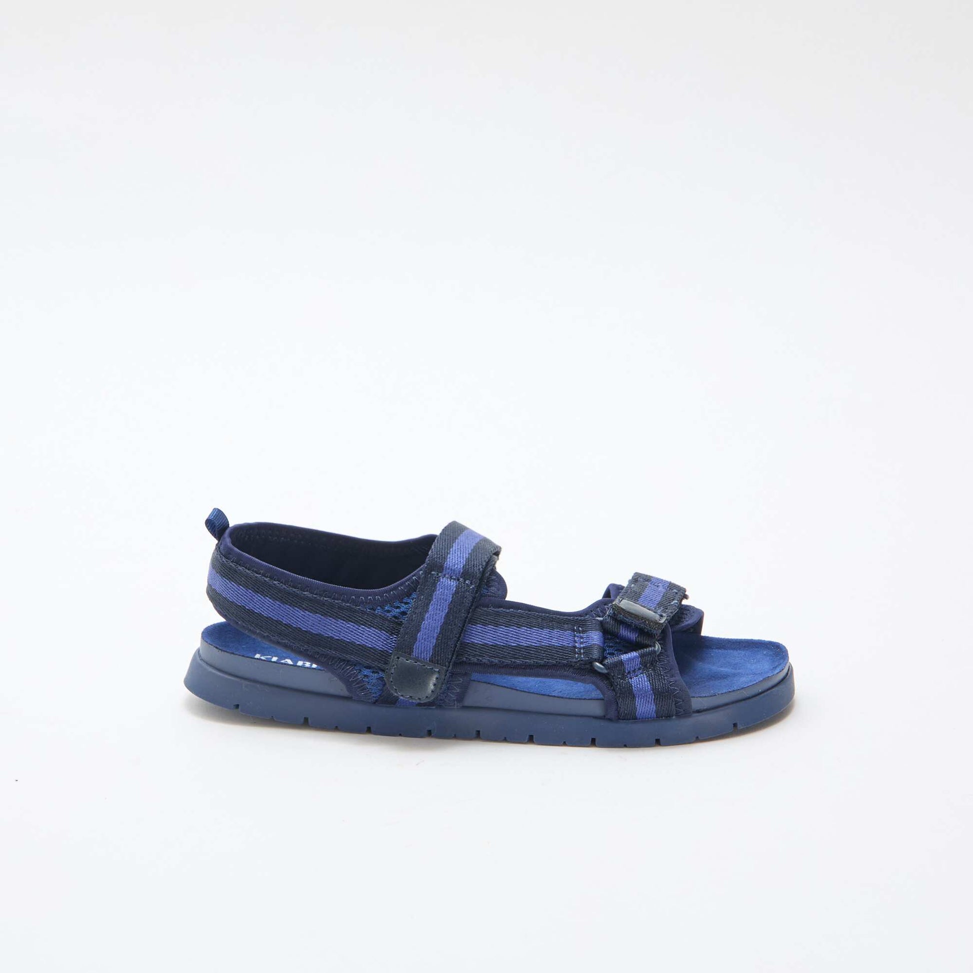 Sandales à scratch bleues BLEU