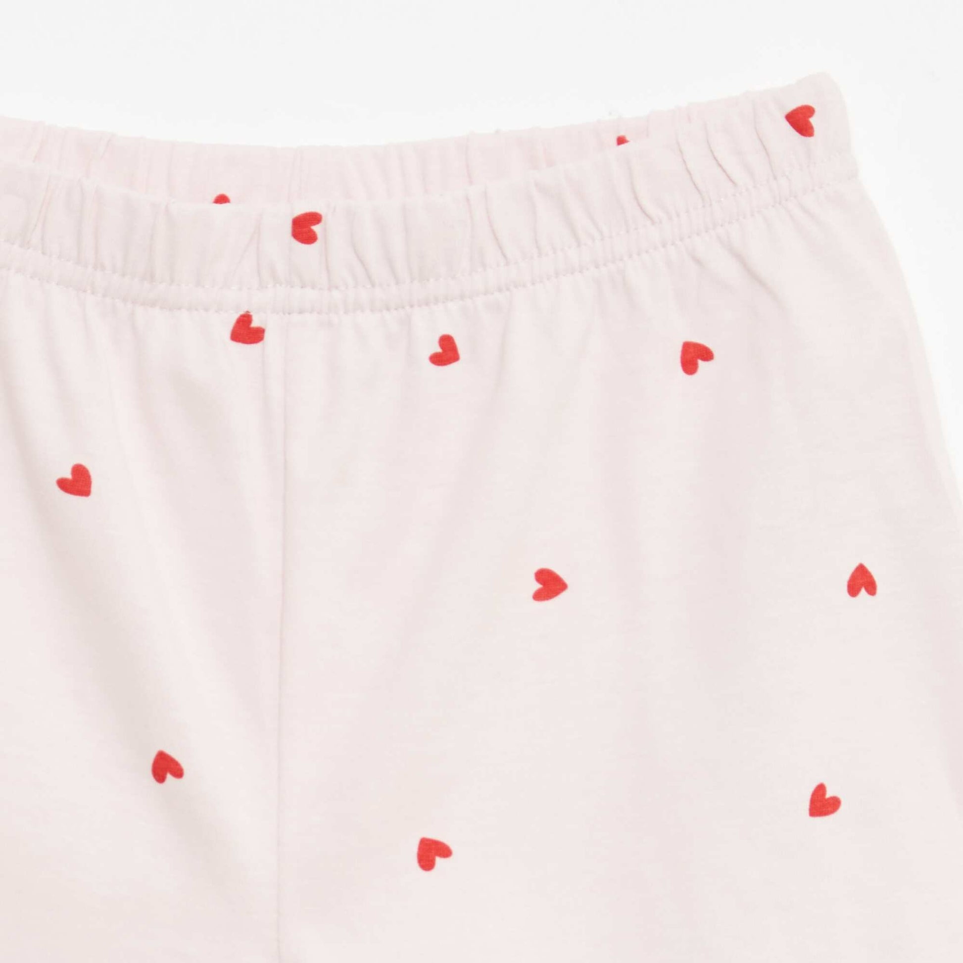 Lot de 2 ensembles de pyjama court en jersey coton ROSE