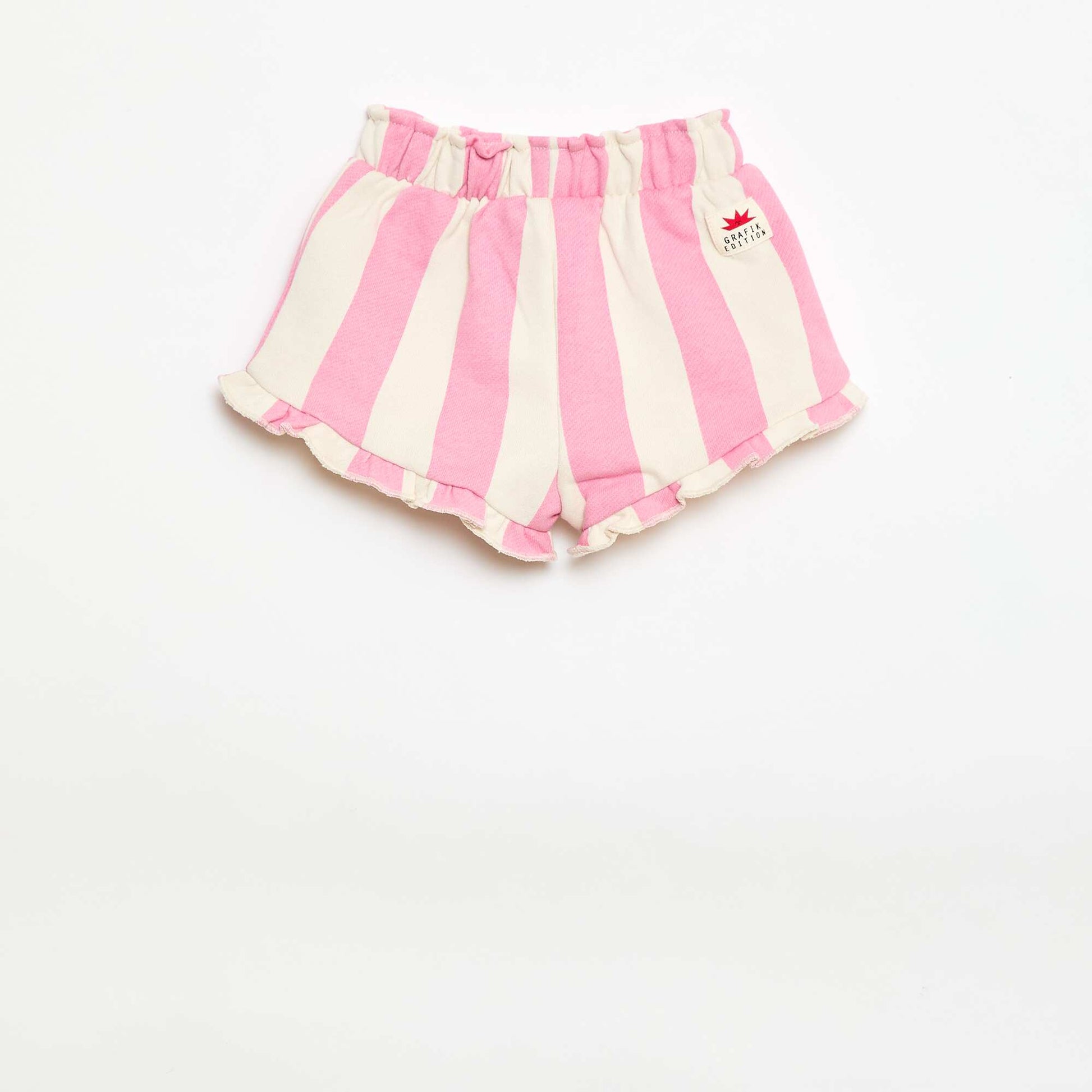 Short en jersey imprimé ROSE