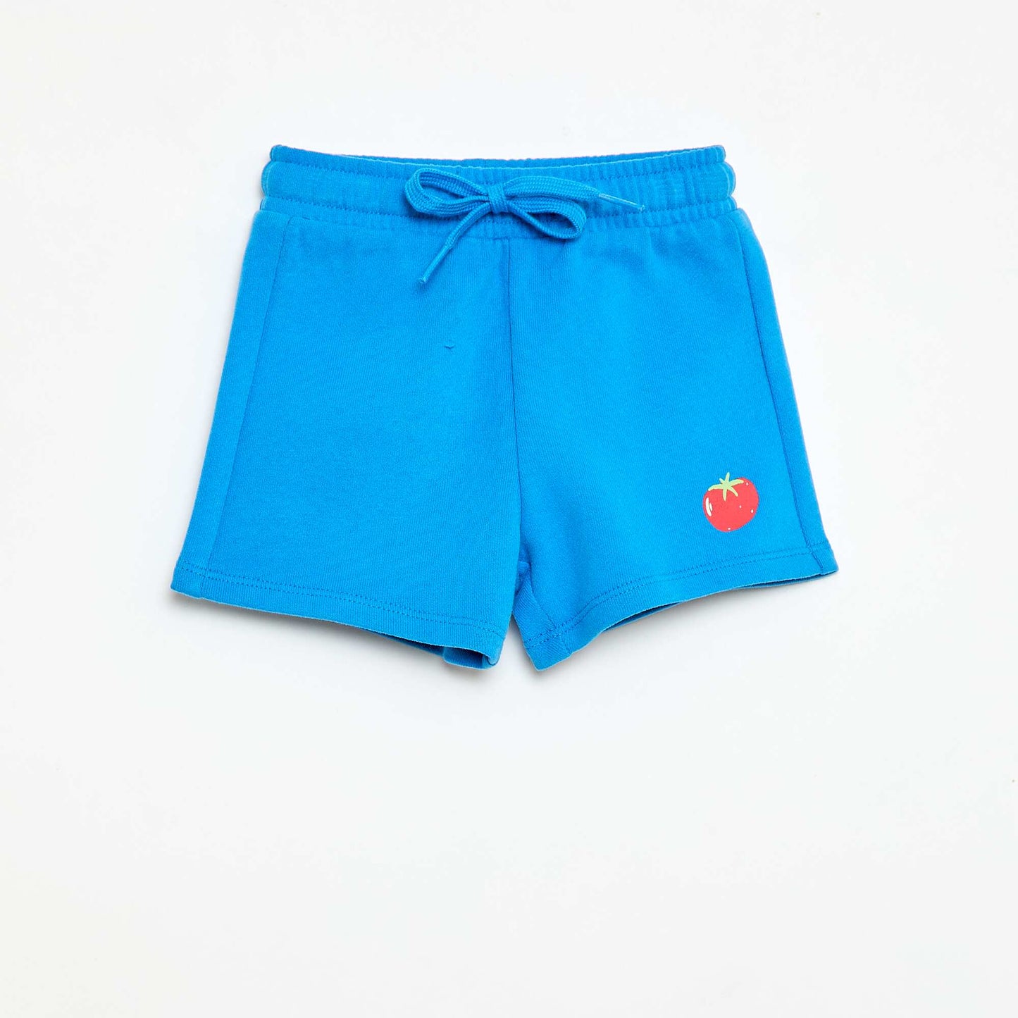 Short en molleton à motif BLEU