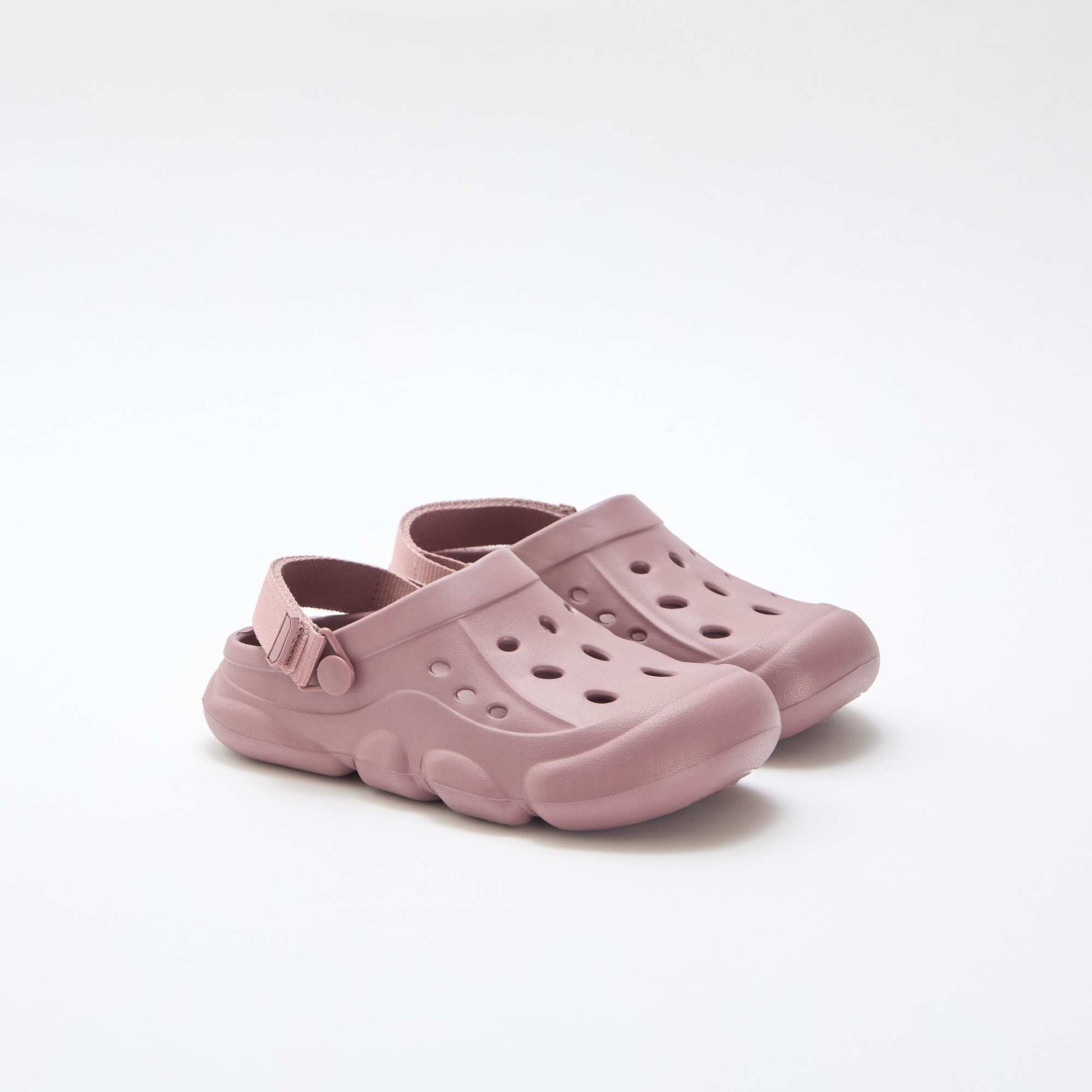 Paire de mules de plage fermées VIOLET