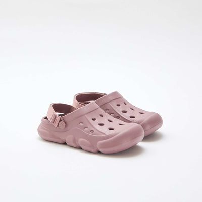 Paire de mules de plage fermées VIOLET